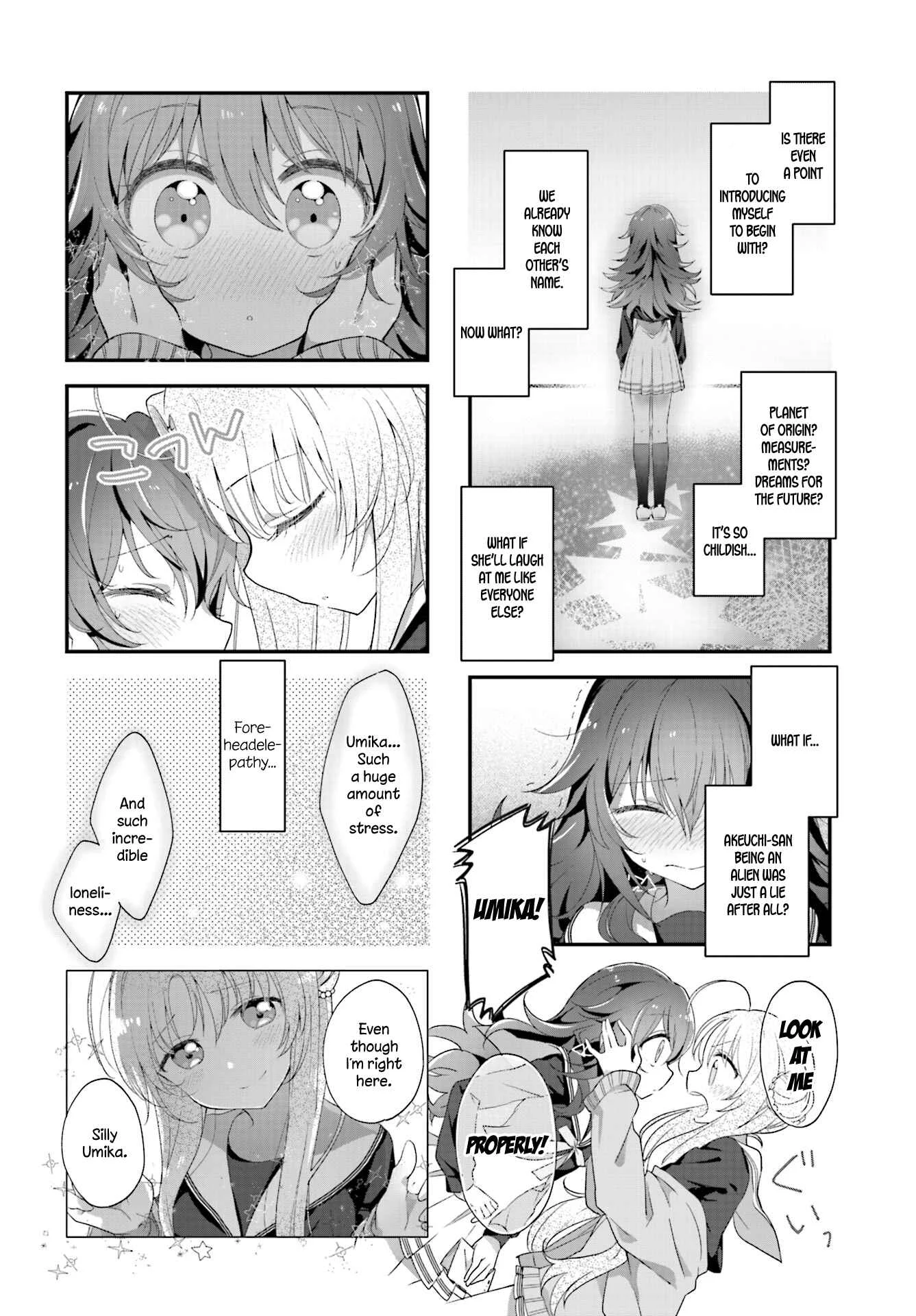 Hoshikuzu Telepath Chapter 2: Tense Introduction - Page 6
