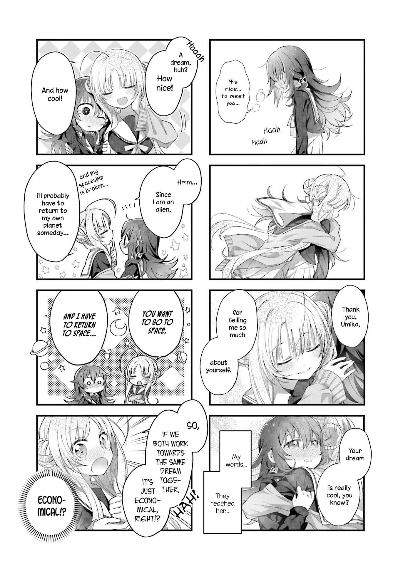 Hoshikuzu Telepath Chapter 2: Tense Introduction - Page 9