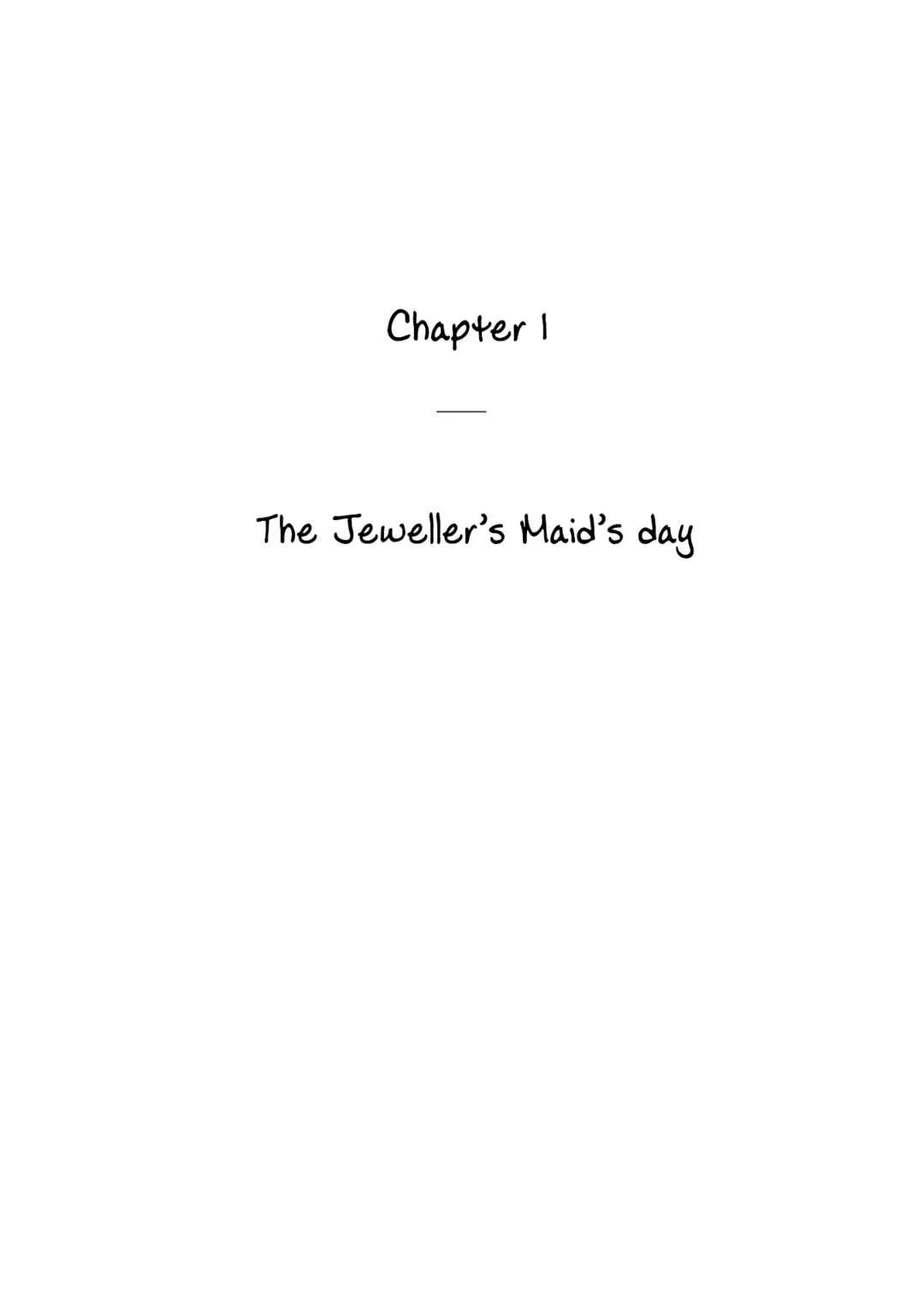 Housekishou no Maid Chapter 1: The Jeweler's Maid's day - Page 1