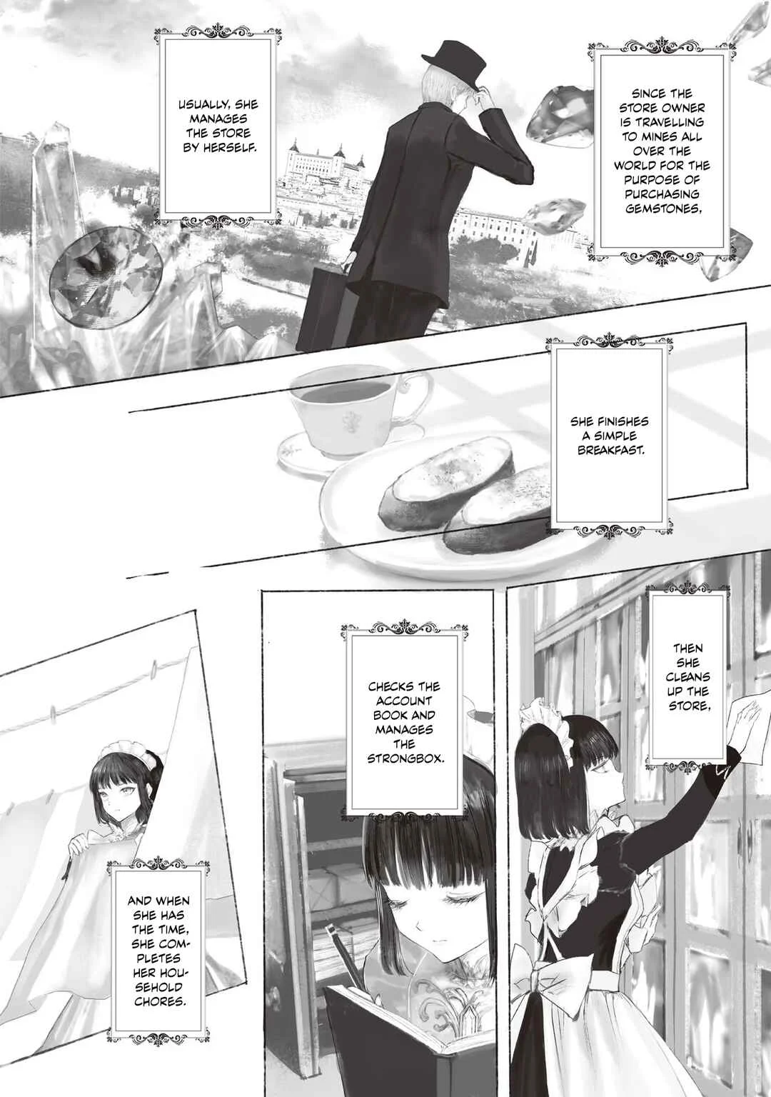 Housekishou no Maid Chapter 1: The Jeweler's Maid's day - Page 3
