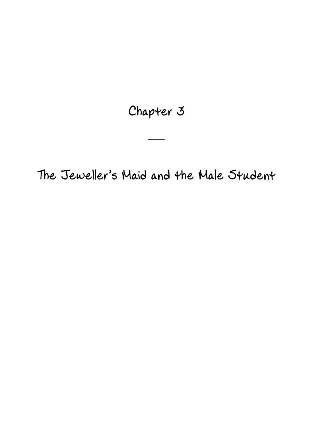 Housekishou no Maid Chapter 3: The Jeweler's Maid and the Male Student - Page 1