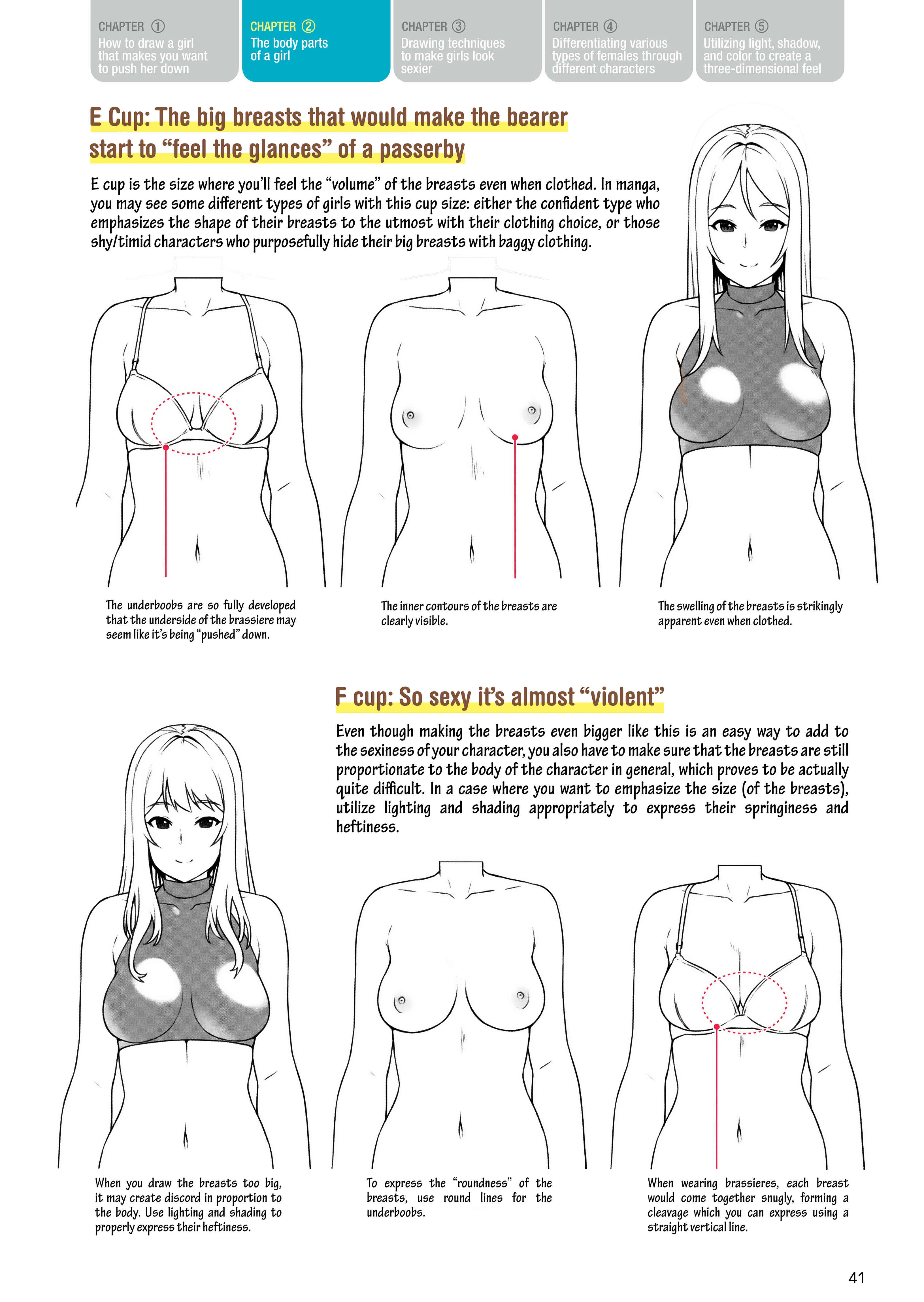 How to Draw a (Slightly) Sexy Girl Chapter 2: The Body Parts of A Girl. - Page 15