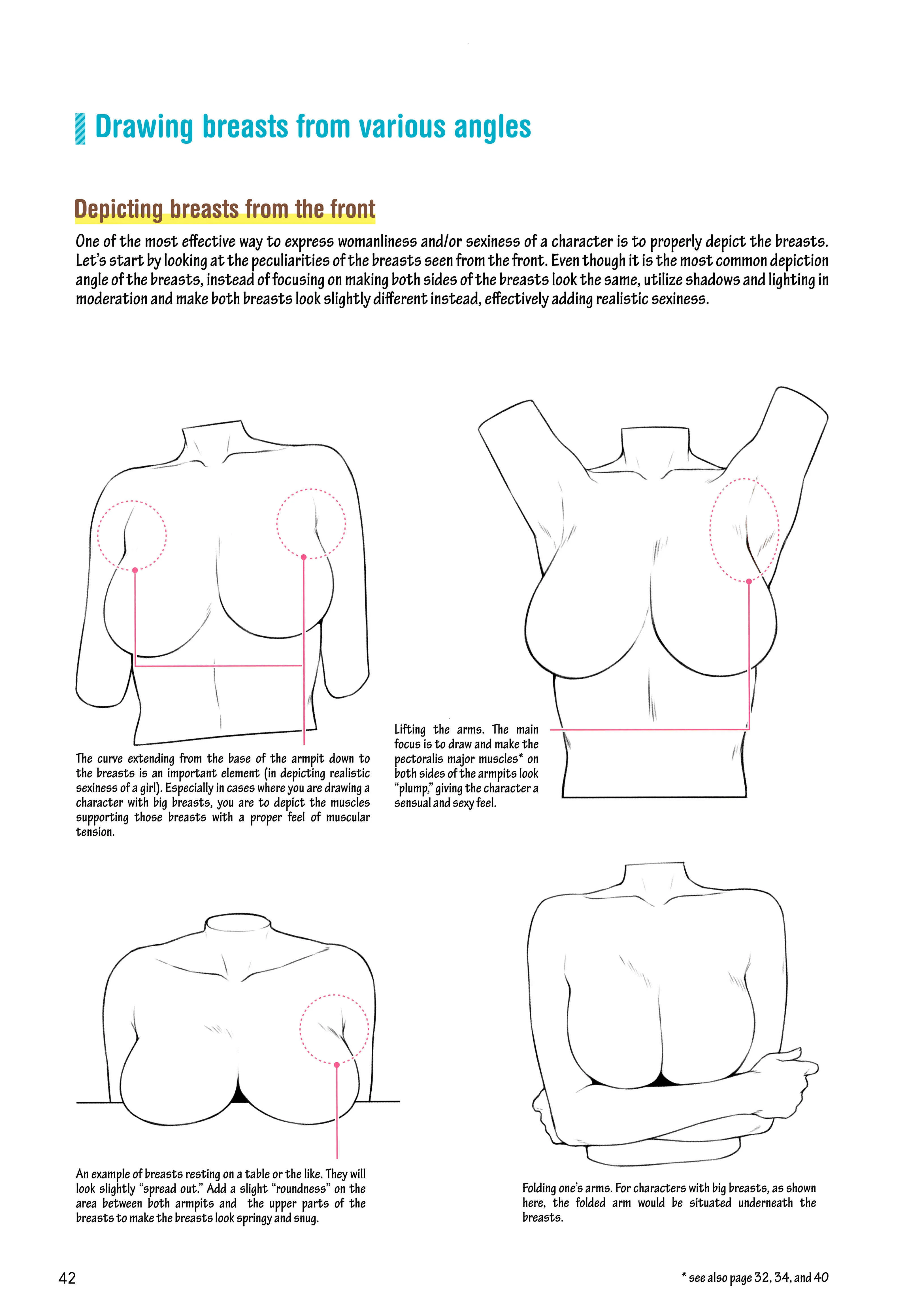 How to Draw a (Slightly) Sexy Girl Chapter 2: The Body Parts of A Girl. - Page 16