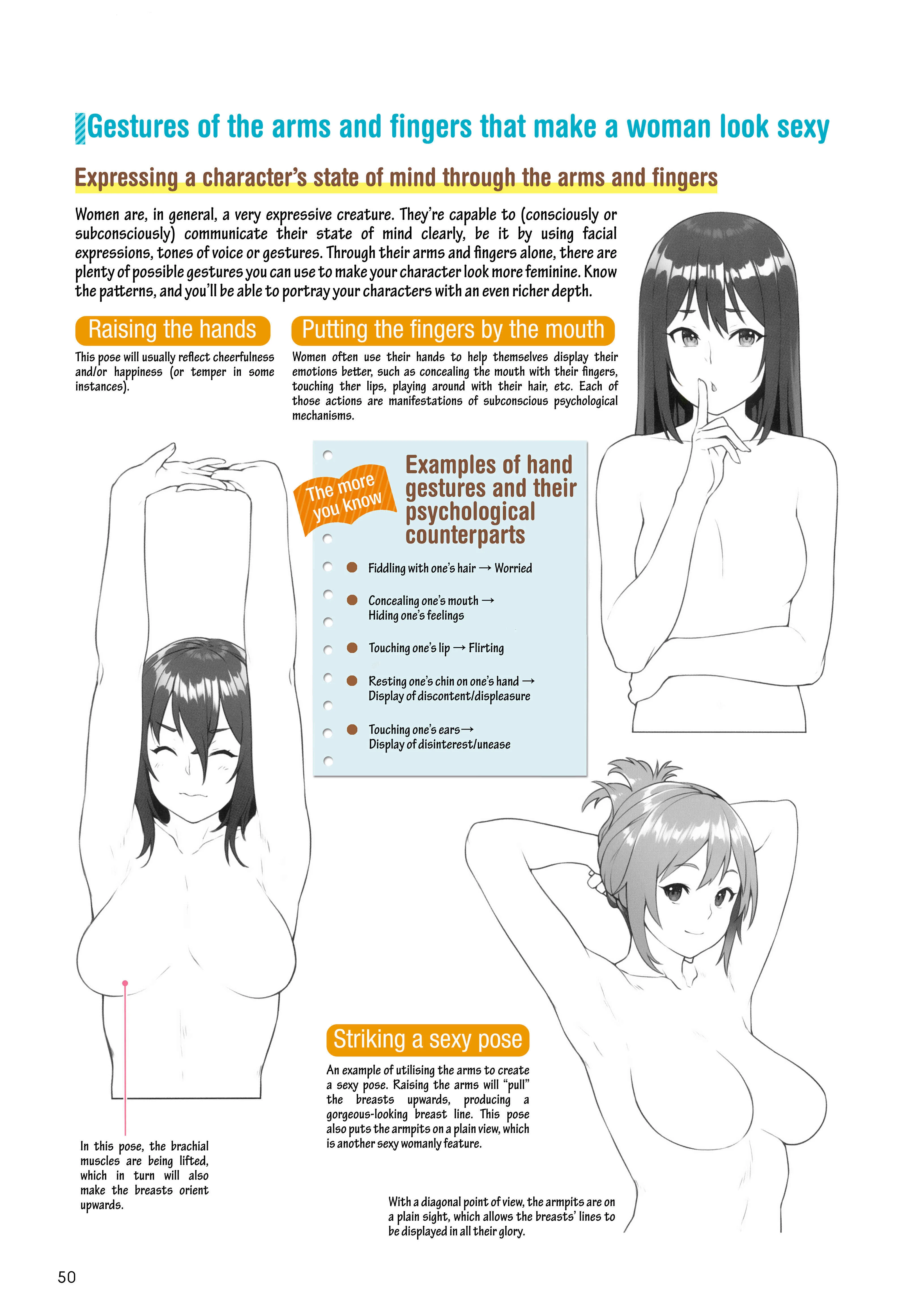 How to Draw a (Slightly) Sexy Girl Chapter 2: The Body Parts of A Girl. - Page 24