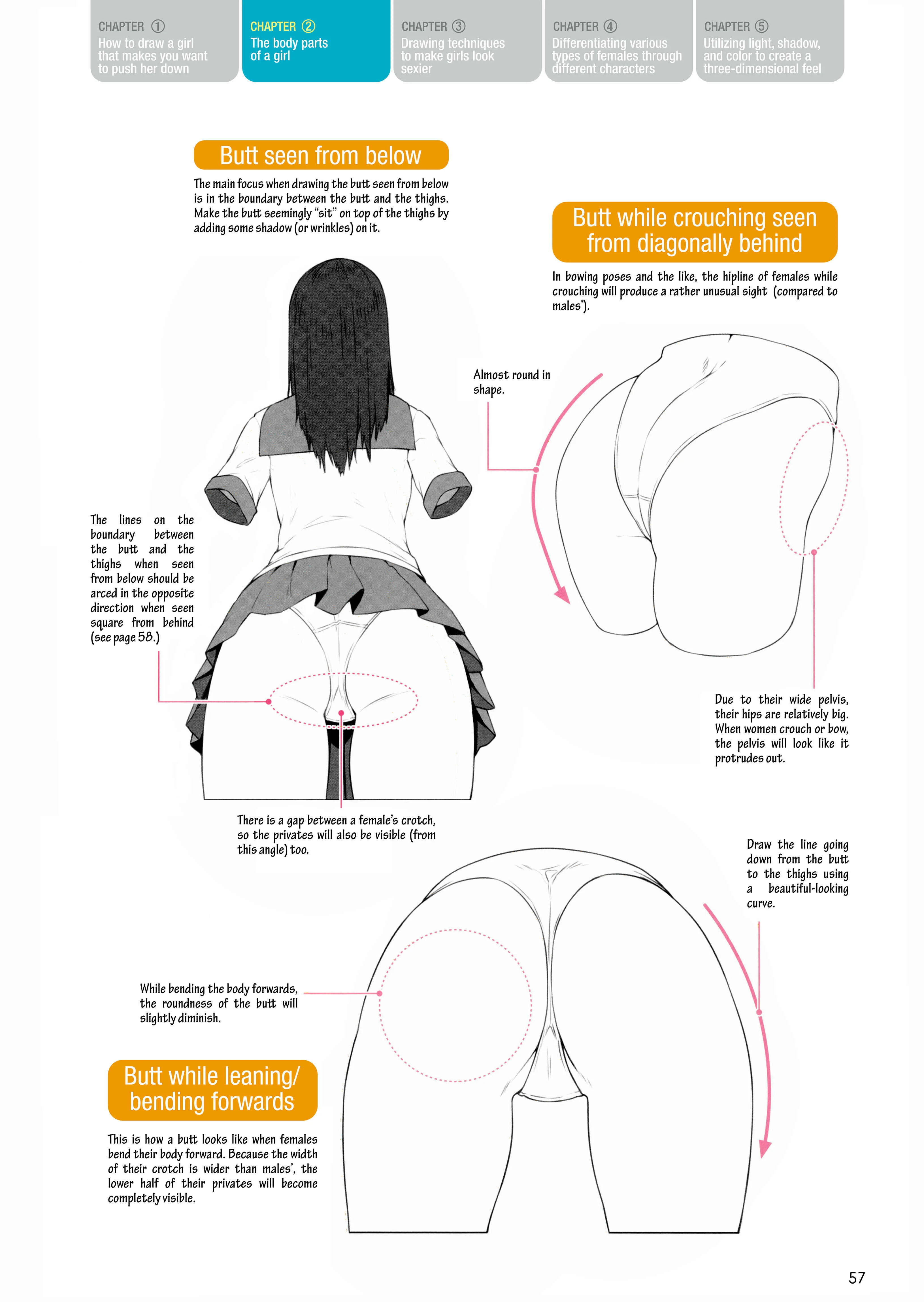 How to Draw a (Slightly) Sexy Girl Chapter 2: The Body Parts of A Girl. - Page 31