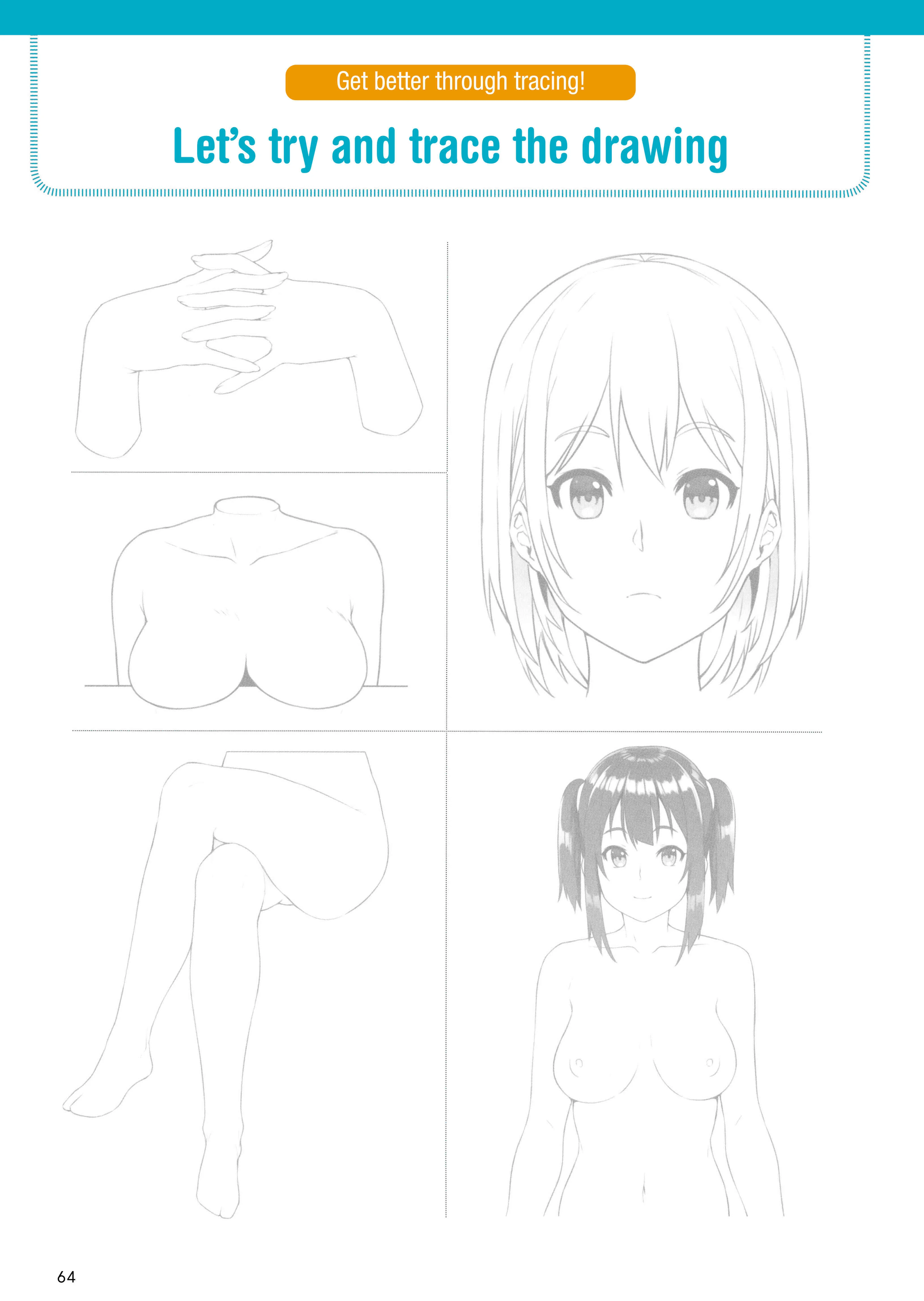 How to Draw a (Slightly) Sexy Girl Chapter 2: The Body Parts of A Girl. - Page 38