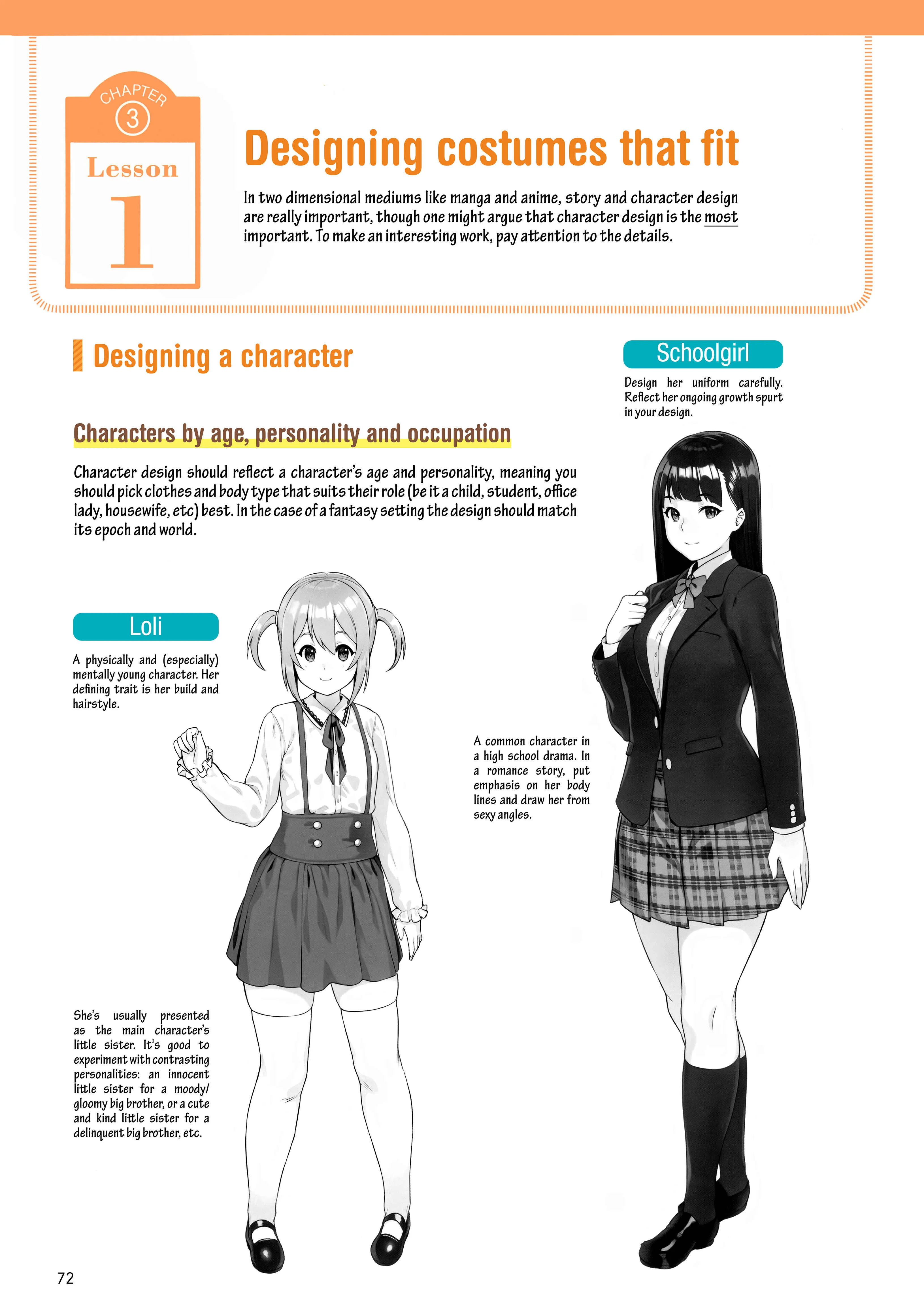 How to Draw a (Slightly) Sexy Girl Chapter 3: Drawing techniques to make girls look sexier - Page 2