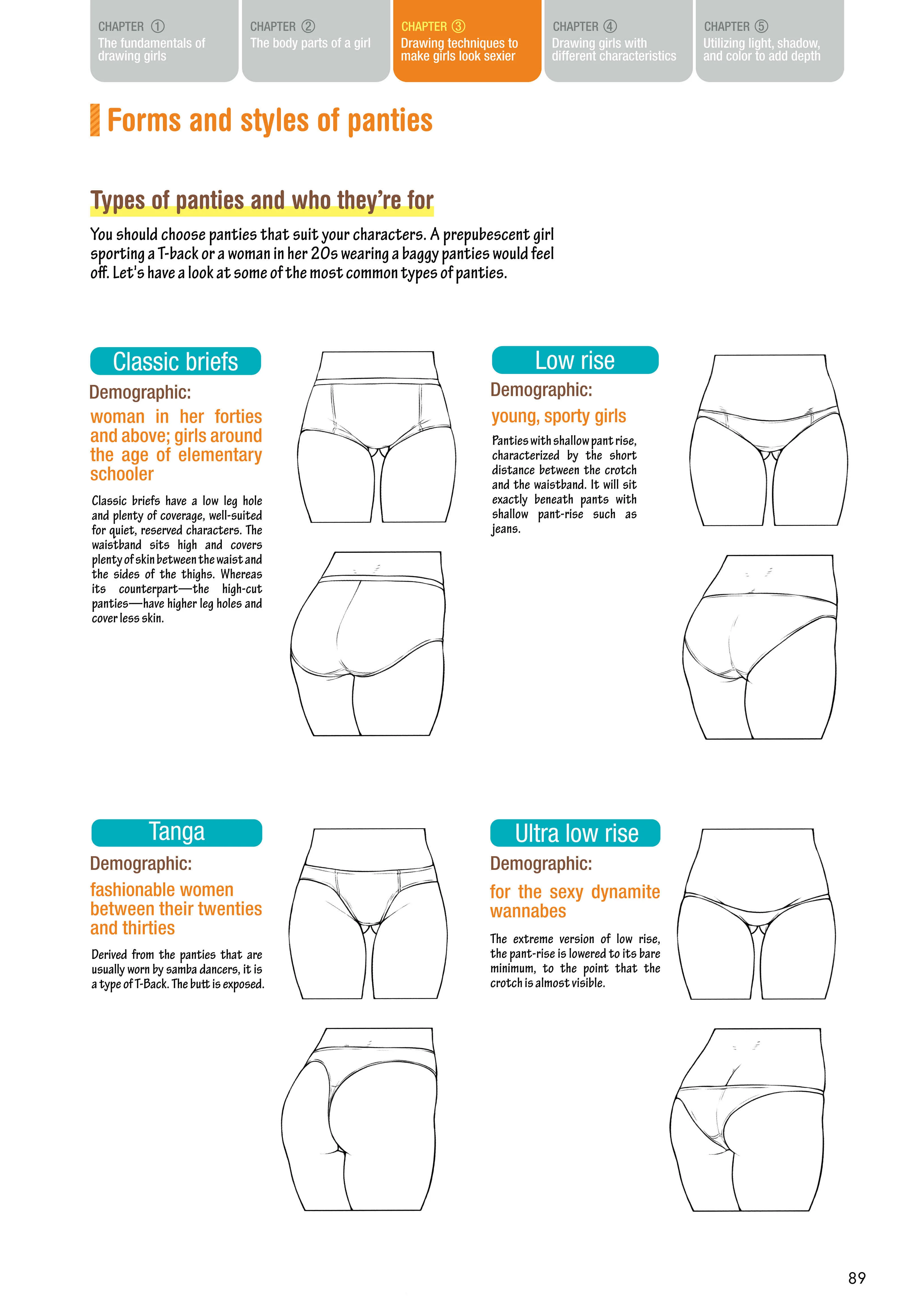 How to Draw a (Slightly) Sexy Girl Chapter 3: Drawing techniques to make girls look sexier - Page 19