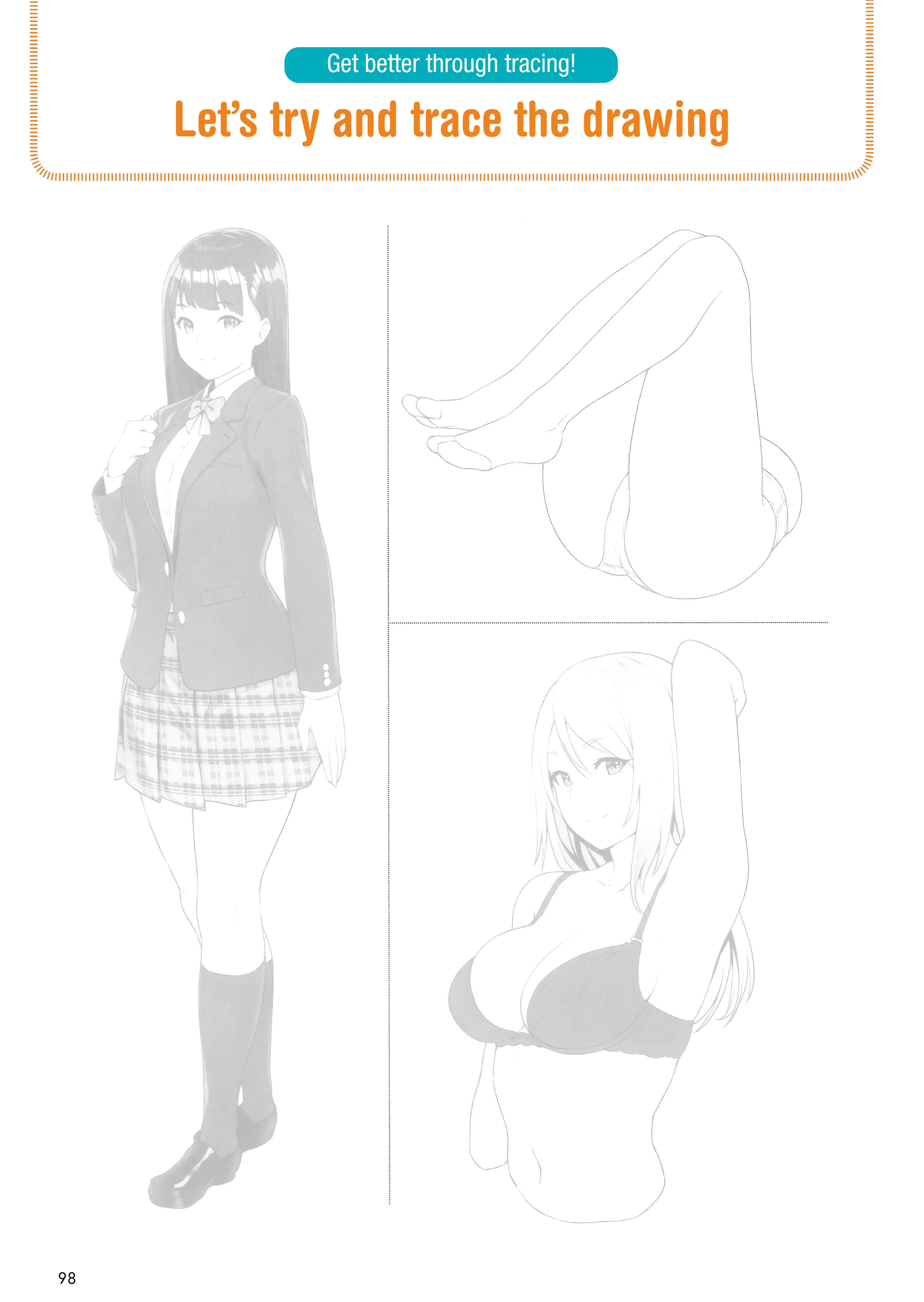 How to Draw a (Slightly) Sexy Girl Chapter 3: Drawing techniques to make girls look sexier - Page 28
