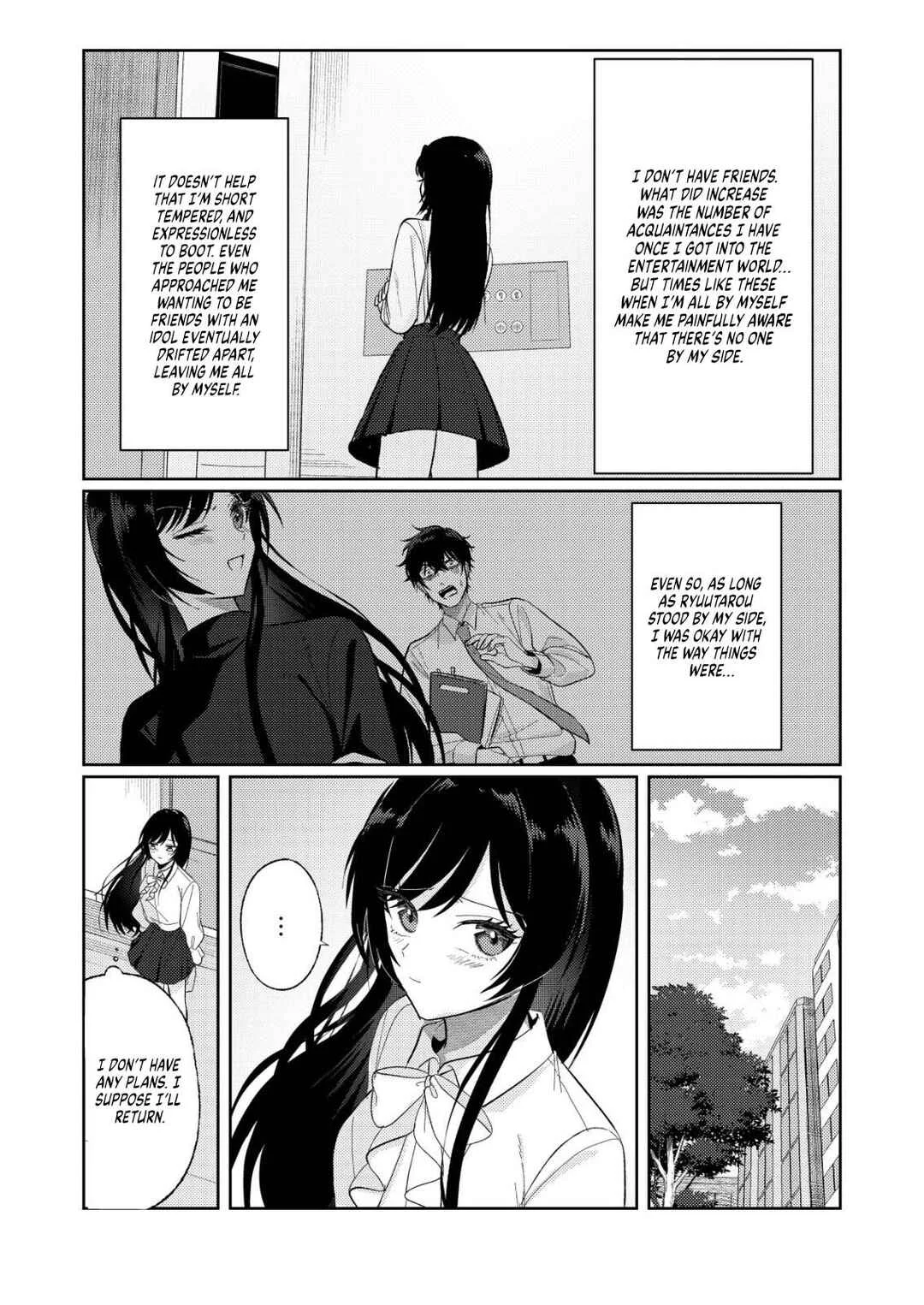 Hyouga-kei Idol no Manager wo Shiteimasu ga, Mou Genkai desu. Chapter 3: I'll Respond Since I Was Called - Page 2