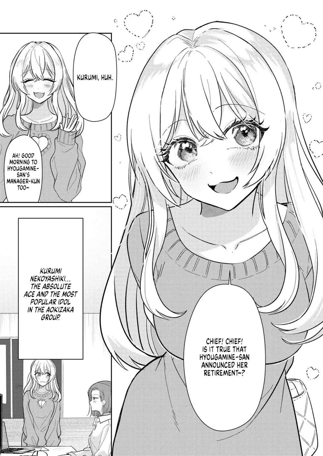 Hyouga-kei Idol no Manager wo Shiteimasu ga, Mou Genkai desu. Chapter 5: A Bold Change - Page 8