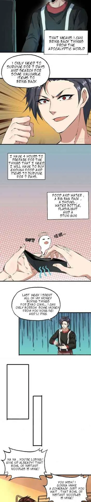 I Am Carrying Gold From the Post-Apocalyptic World Chapter 1 - Page 8