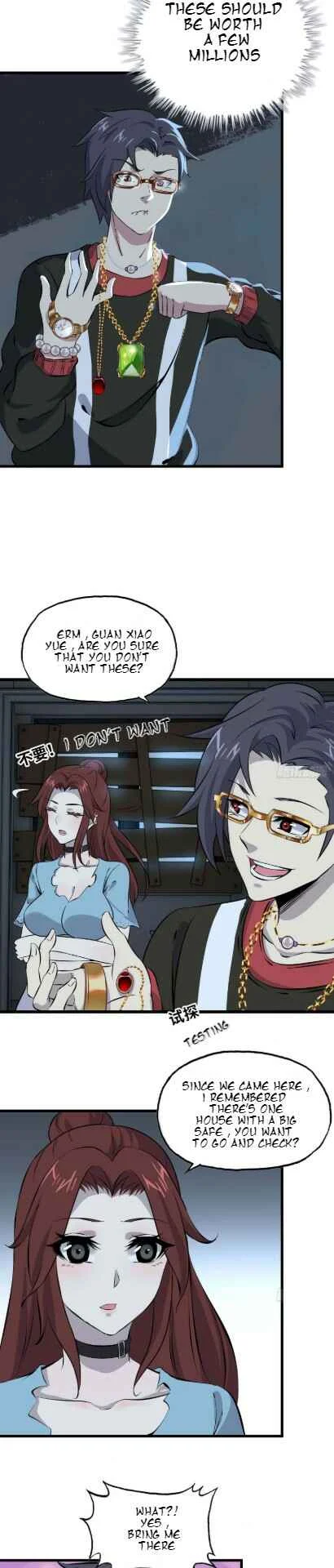I Am Carrying Gold From the Post-Apocalyptic World Chapter 4 - Page 8