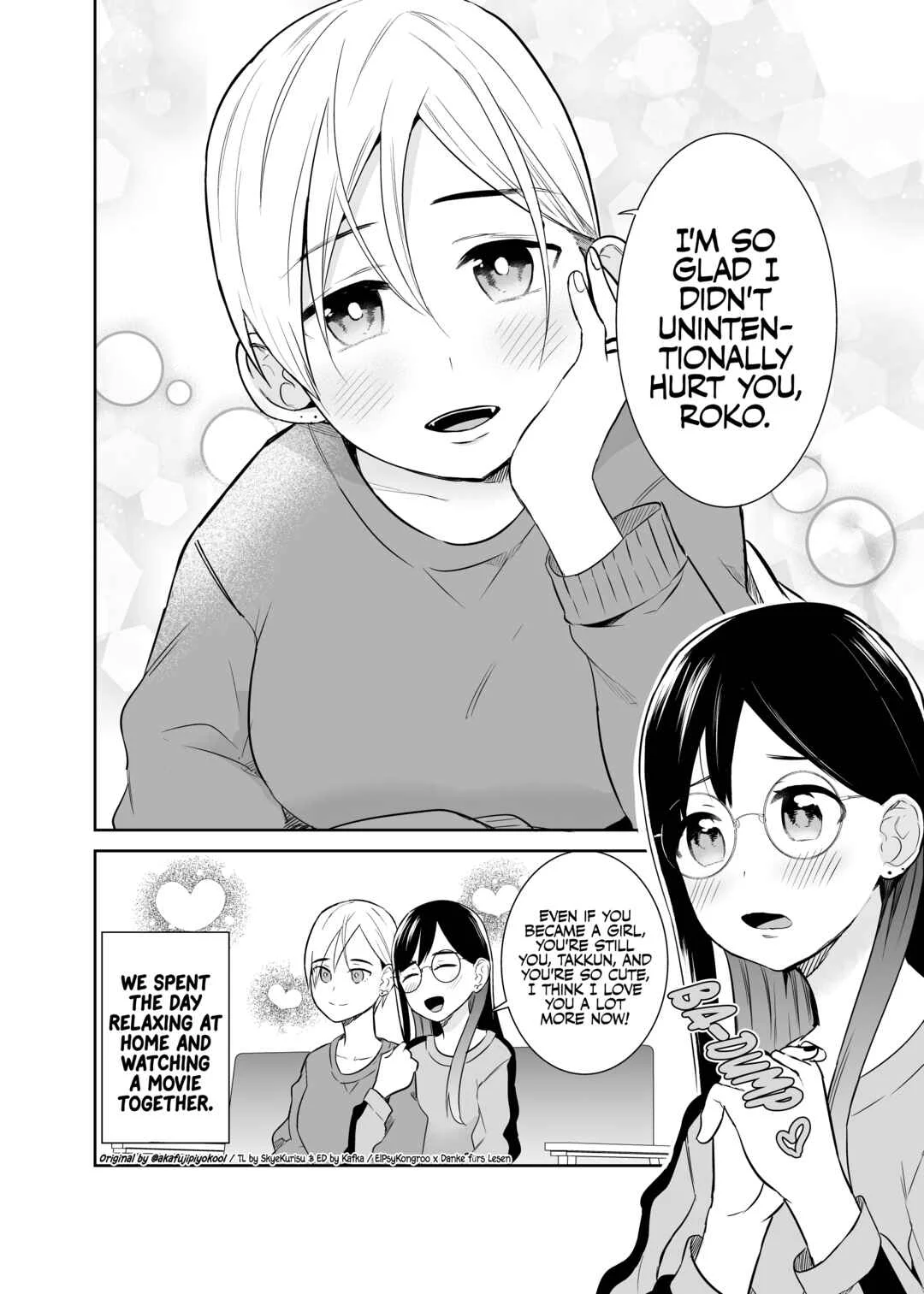 I Became a Girl, so I Had to Break up With My Girlfriend Chapter 2 - Page 6