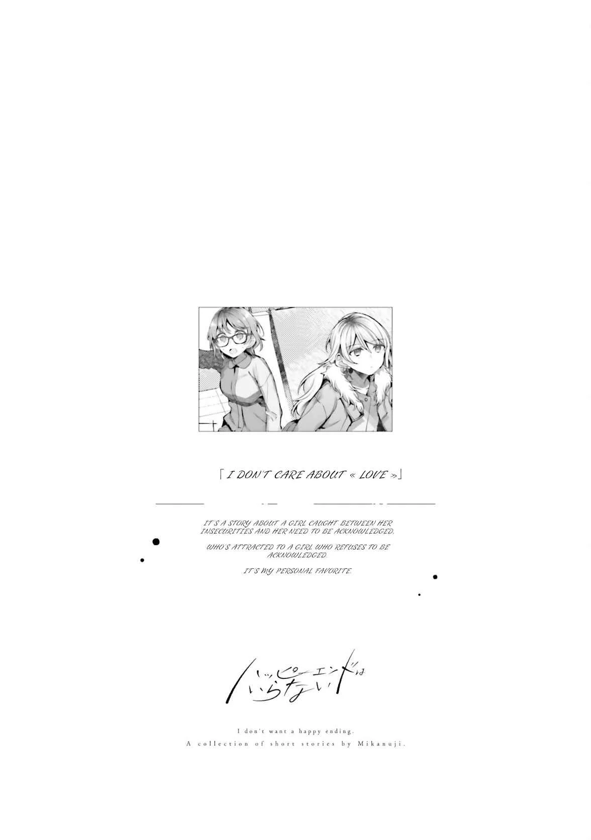 I Don't Need a Happy Ending Chapter 3: I Don't Care About "Love" - Page 43