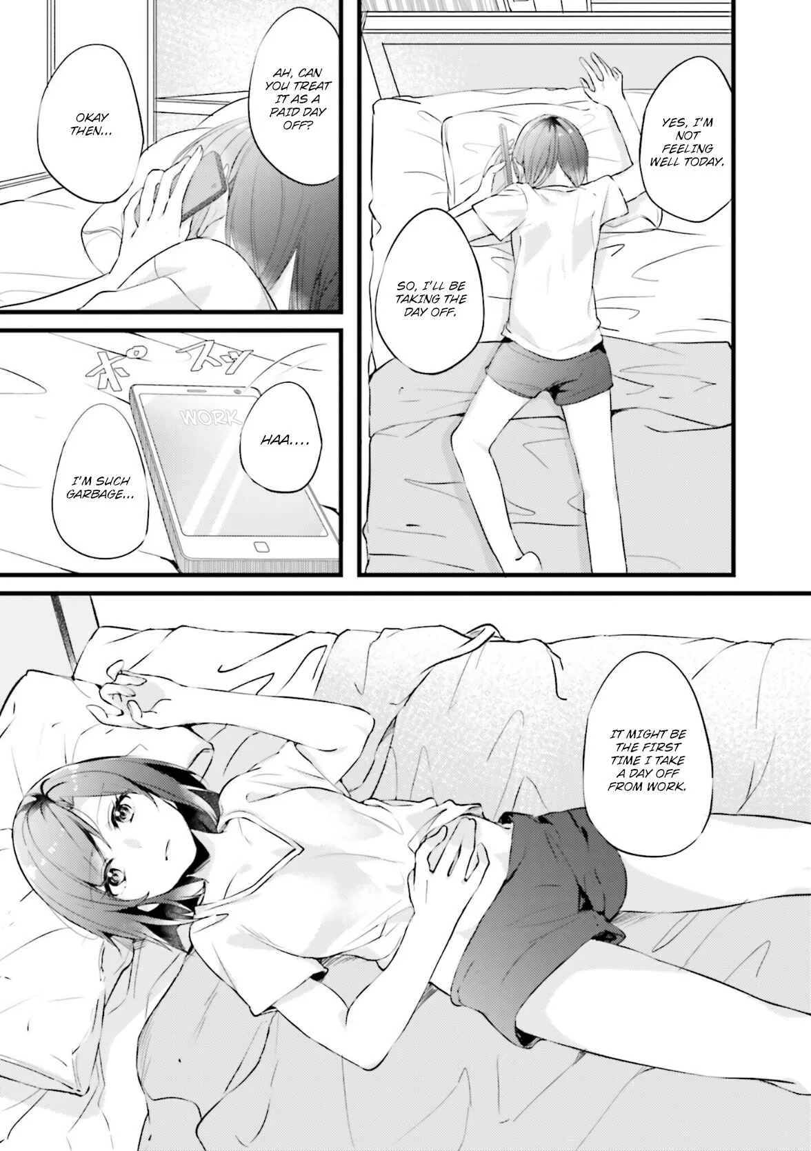 I Don't Need a Happy Ending Chapter 4: About That Day Off From Work - Page 18
