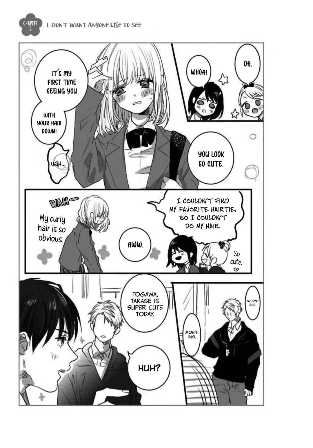 I'm in a Secret Relationship Chapter 3: I Don't Want Anyone Else To See - Page 1