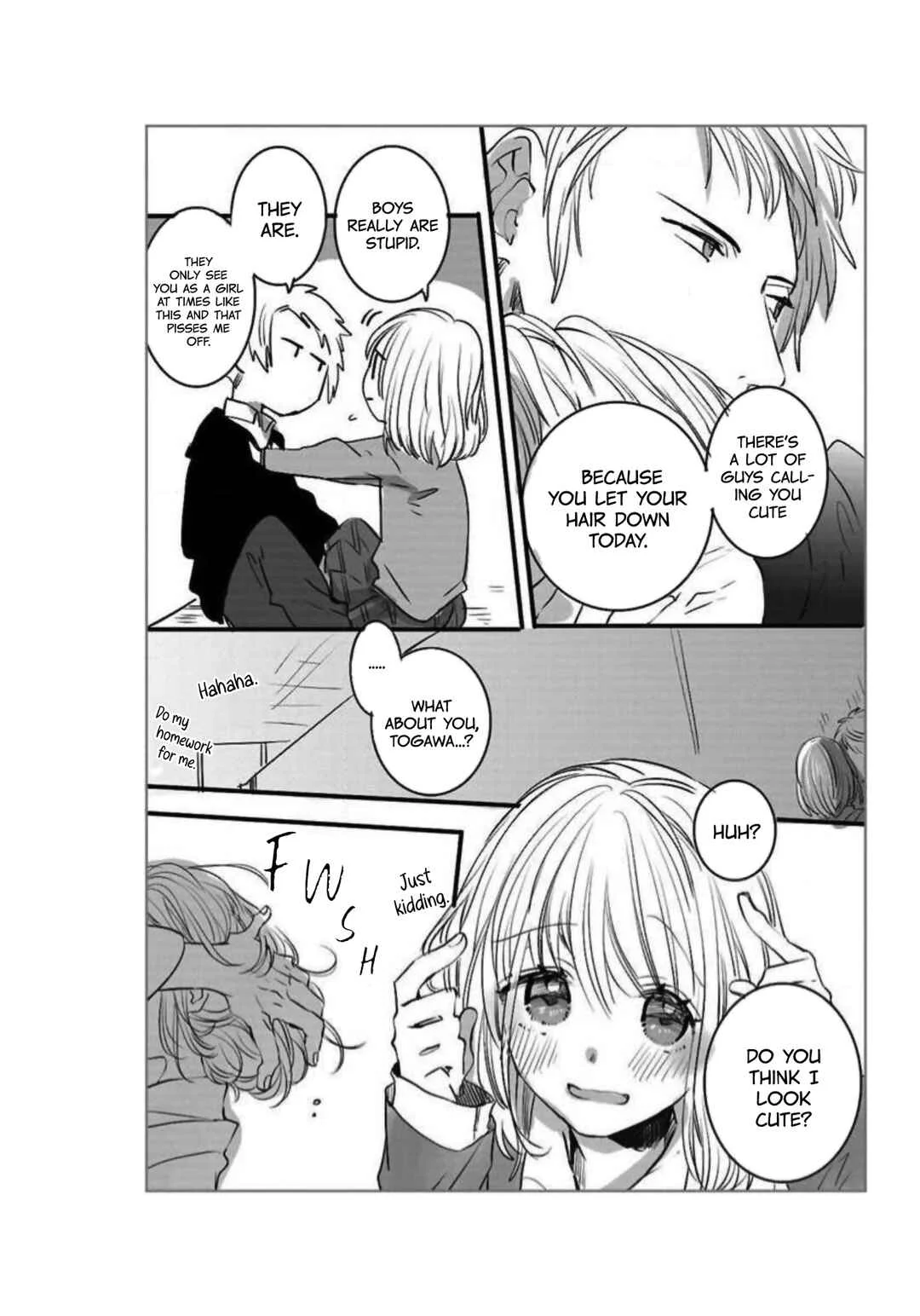 I'm in a Secret Relationship Chapter 3: I Don't Want Anyone Else To See - Page 4