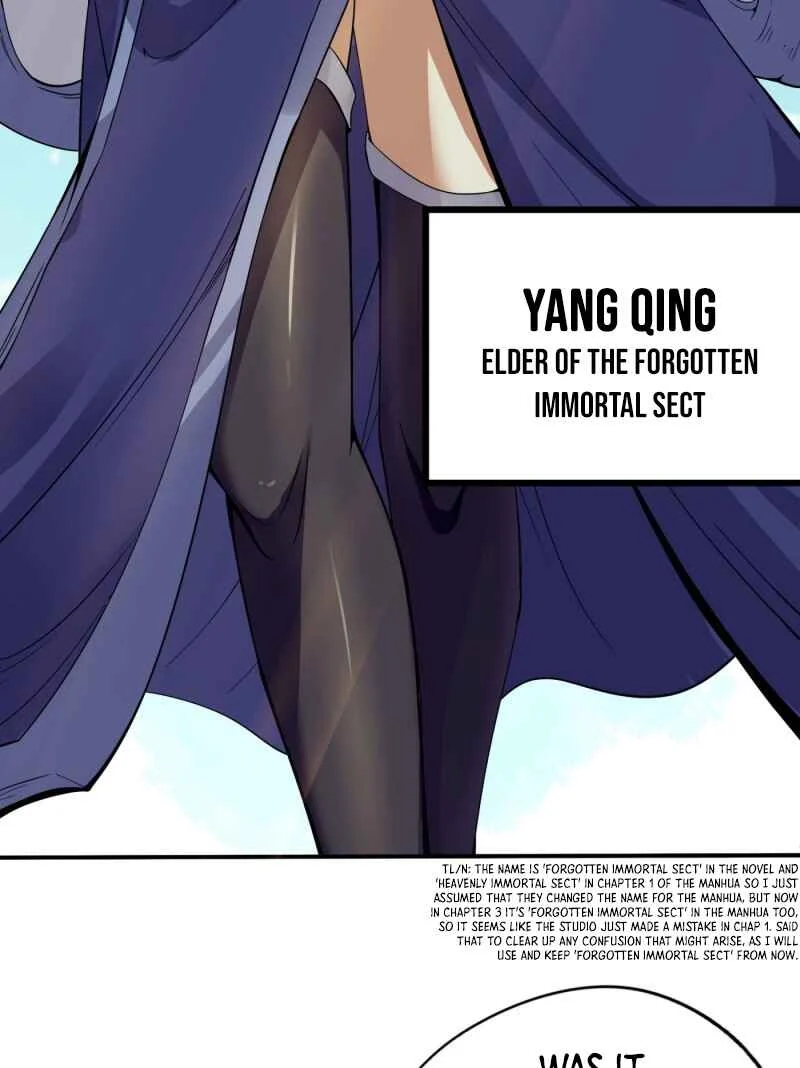 I Was Stuck On The Same Day For 100,000 Years Chapter 3: The Elder Of The Forgotten Immortal Sect, Yang Qing! - Page 22