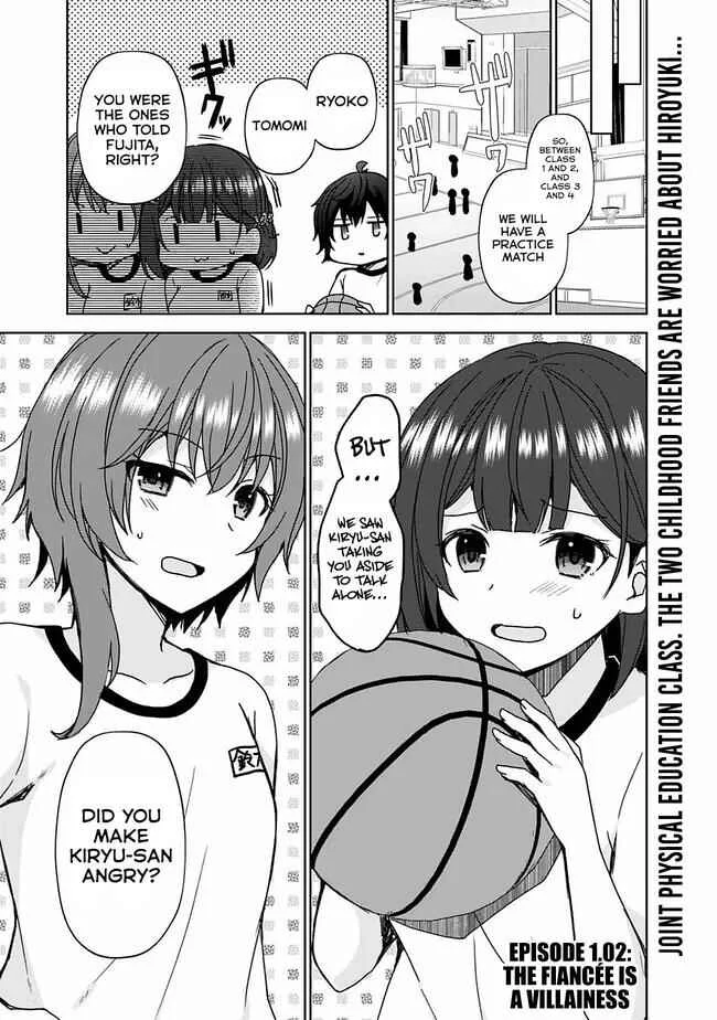Iinazuke ga Dekita to Omottara, Sono Iinazuke ga Gakkou de Yuumei na "Akuyaku Reijou" Dattan dakedo, Dou Sureba Ii? Chapter 1.2 - Page 2