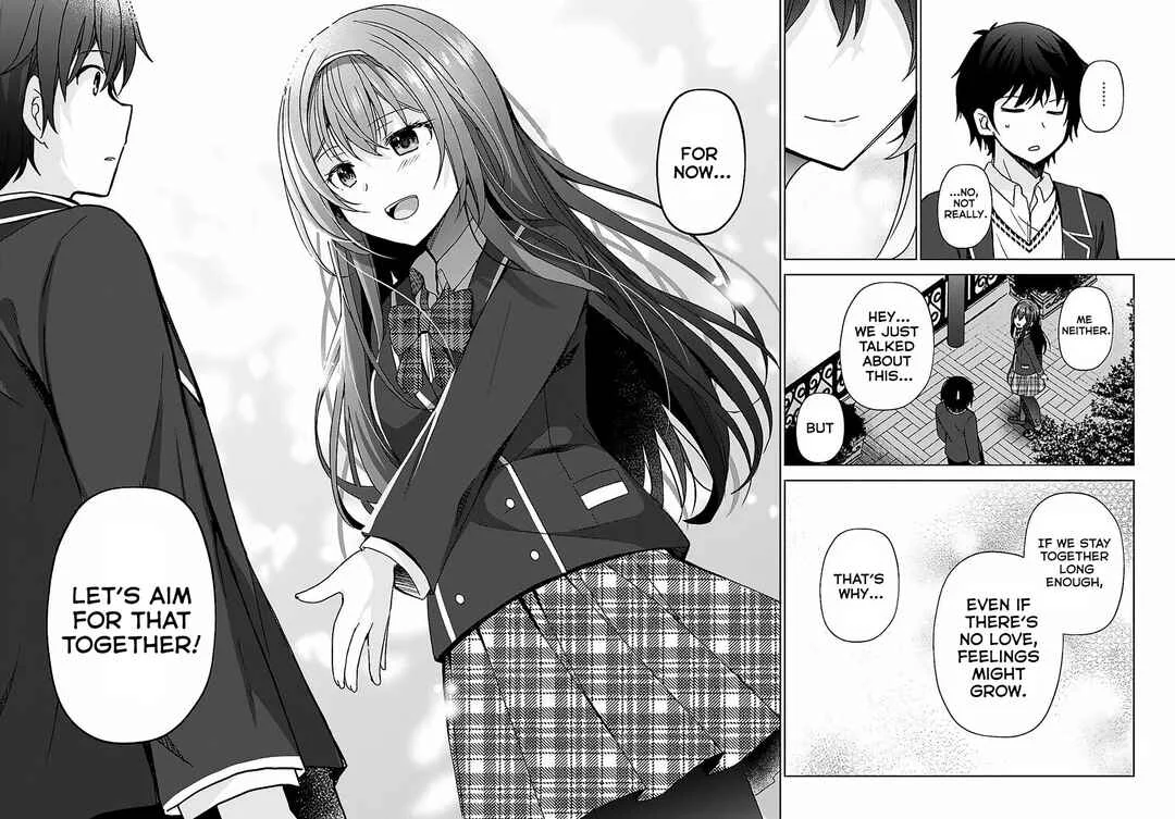 Iinazuke ga Dekita to Omottara, Sono Iinazuke ga Gakkou de Yuumei na "Akuyaku Reijou" Dattan dakedo, Dou Sureba Ii? Chapter 2 - Page 26