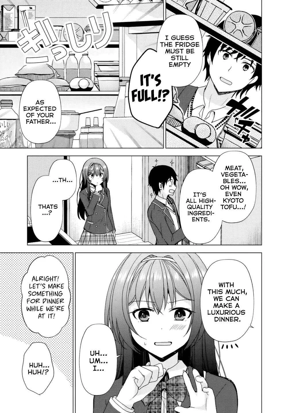 Iinazuke ga Dekita to Omottara, Sono Iinazuke ga Gakkou de Yuumei na "Akuyaku Reijou" Dattan dakedo, Dou Sureba Ii? Chapter 3 - Page 8