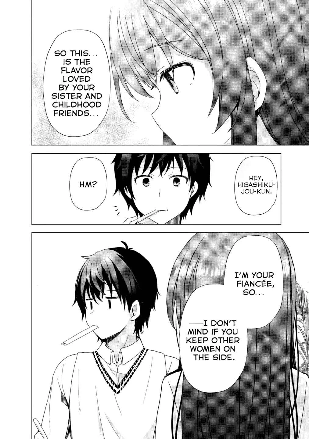 Iinazuke ga Dekita to Omottara, Sono Iinazuke ga Gakkou de Yuumei na "Akuyaku Reijou" Dattan dakedo, Dou Sureba Ii? Chapter 3 - Page 20