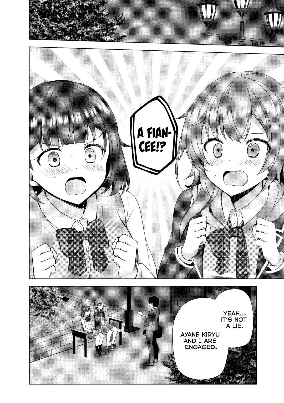 Iinazuke ga Dekita to Omottara, Sono Iinazuke ga Gakkou de Yuumei na "Akuyaku Reijou" Dattan dakedo, Dou Sureba Ii? Chapter 4 - Page 7