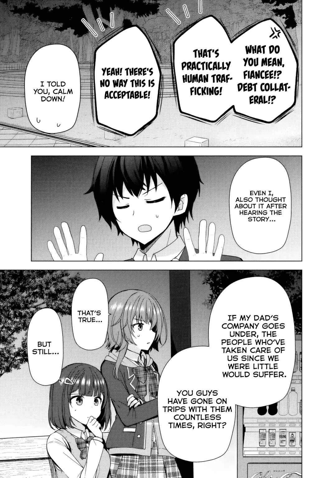 Iinazuke ga Dekita to Omottara, Sono Iinazuke ga Gakkou de Yuumei na "Akuyaku Reijou" Dattan dakedo, Dou Sureba Ii? Chapter 4 - Page 10