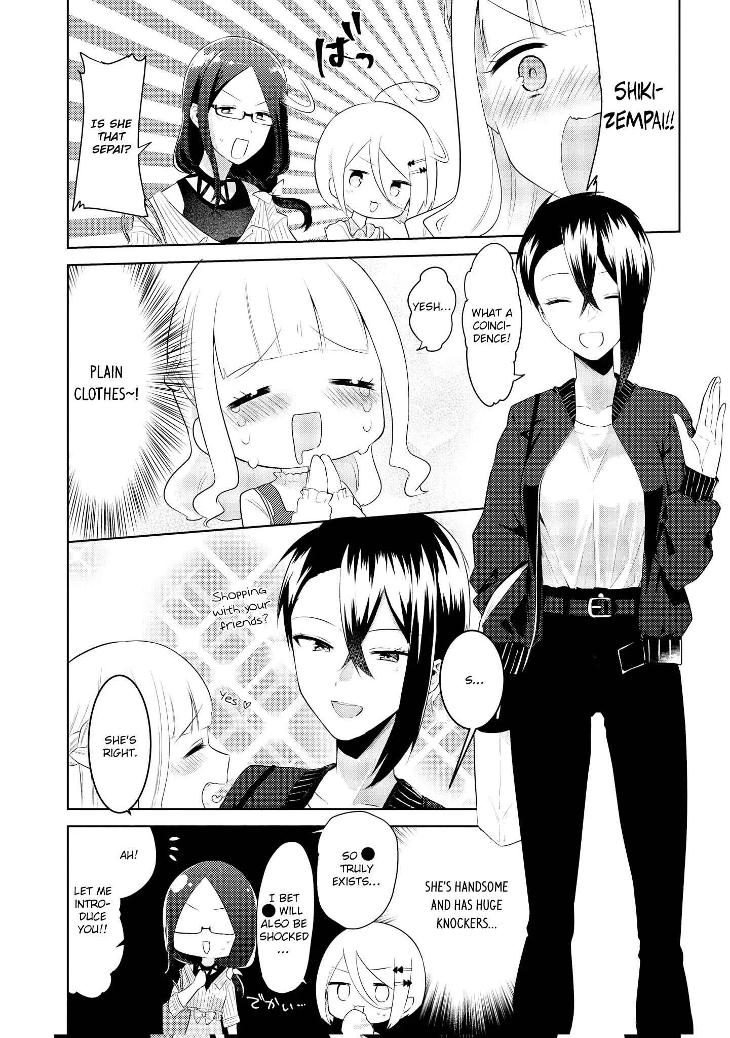 Ikemen Sugidesu Shiki-senpai! Chapter 3 - Page 4