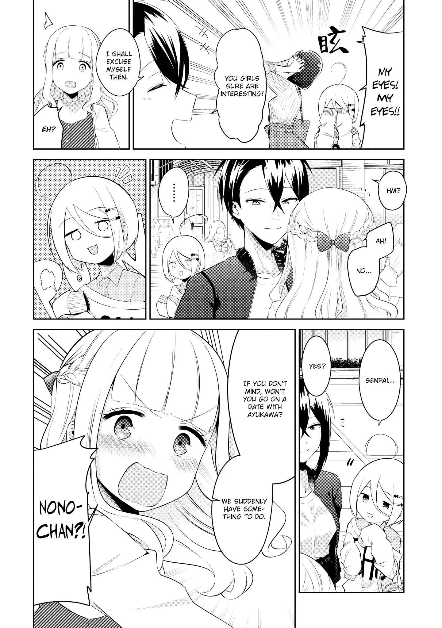 Ikemen Sugidesu Shiki-senpai! Chapter 3 - Page 6