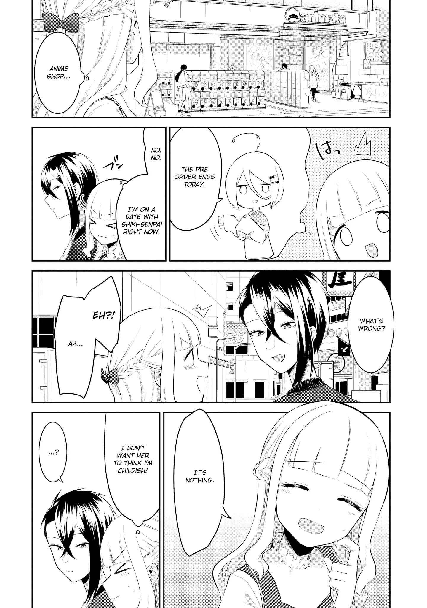 Ikemen Sugidesu Shiki-senpai! Chapter 3 - Page 12