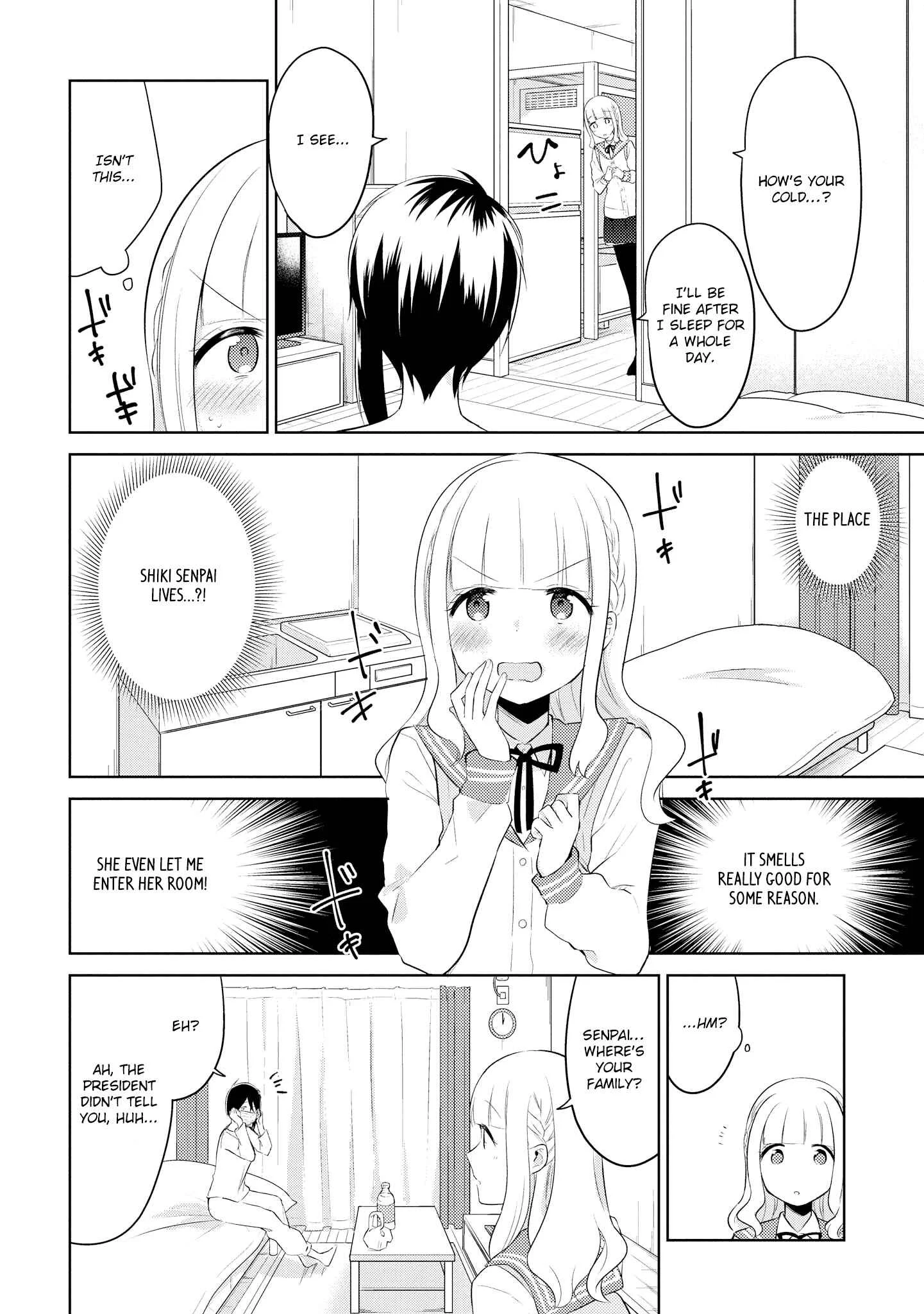 Ikemen Sugidesu Shiki-senpai! Chapter 4 - Page 6