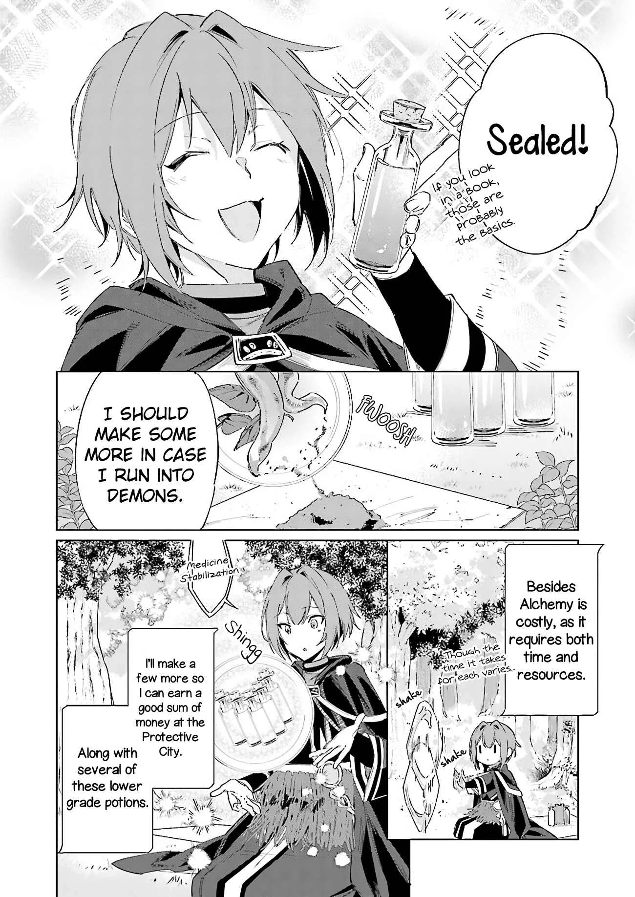 Ikinokori Renkinjutsushi wa Machi de Shizuka ni Kurashitai Chapter 1: Prologue - Page 13