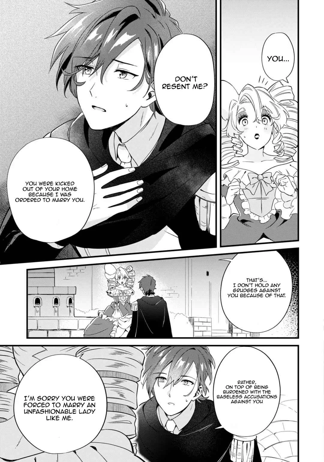 Imokusa Reijou desu ga Akuyaku Reisoku wo Tasuketara Kiniiraremashita Chapter 2: Unfashionable Lady, Disowned - Page 13