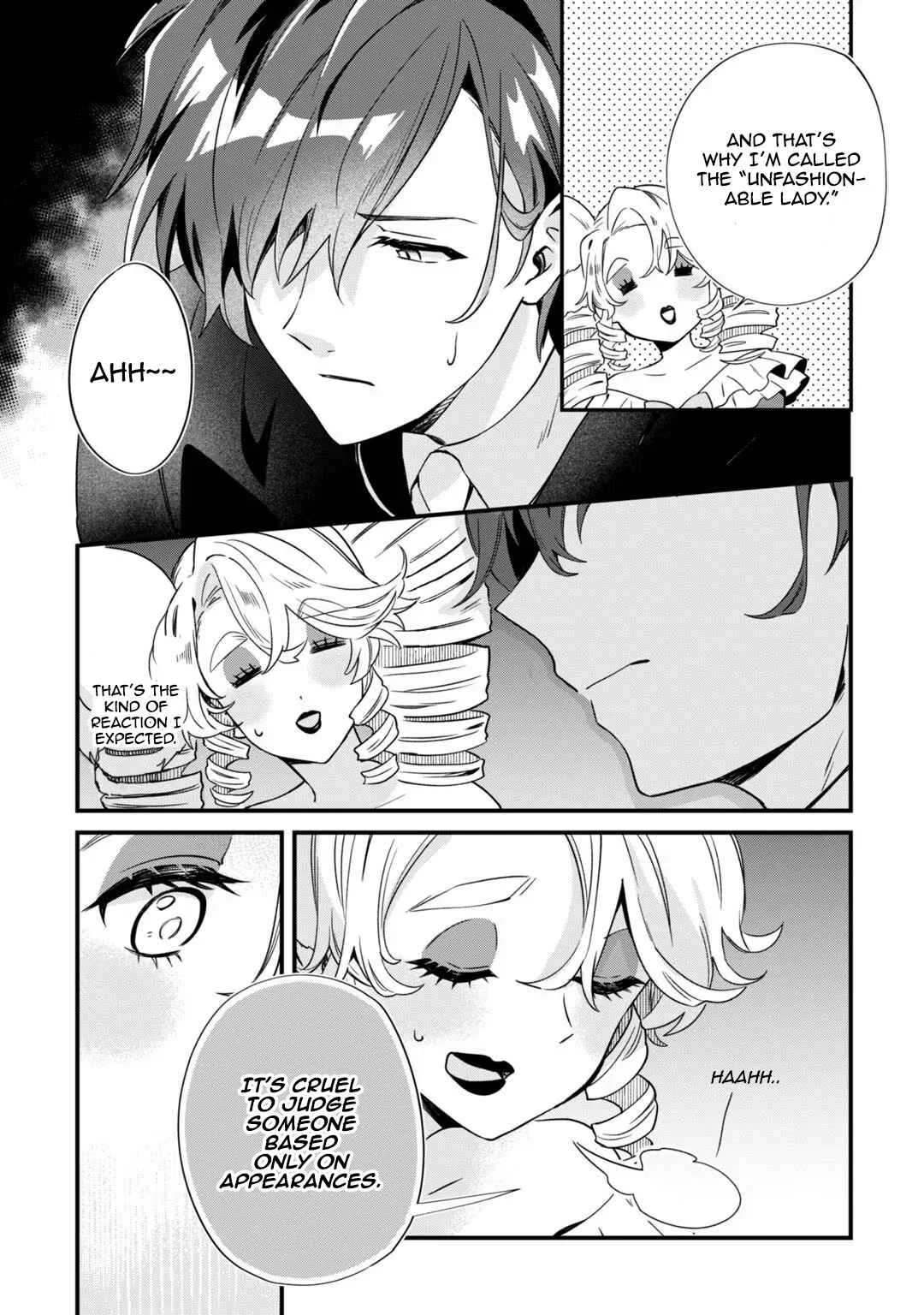 Imokusa Reijou desu ga Akuyaku Reisoku wo Tasuketara Kiniiraremashita Chapter 2: Unfashionable Lady, Disowned - Page 15