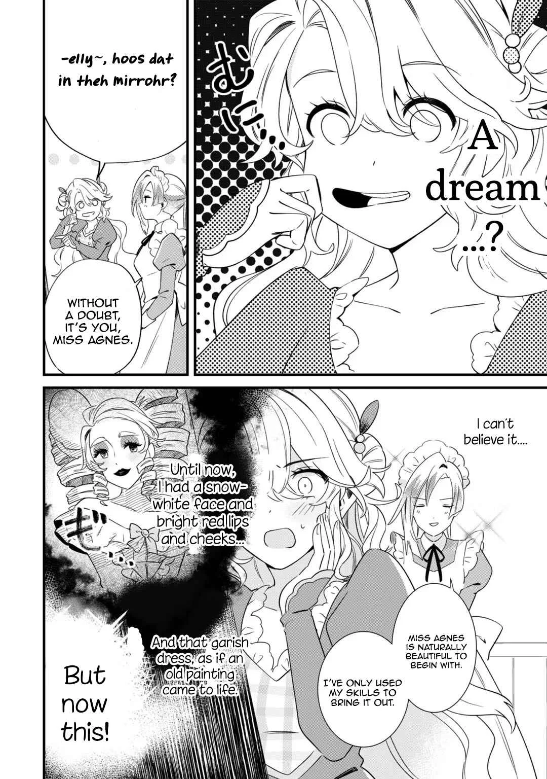 Imokusa Reijou desu ga Akuyaku Reisoku wo Tasuketara Kiniiraremashita Chapter 3: Transformation of the Unfashionable Lady - Page 2