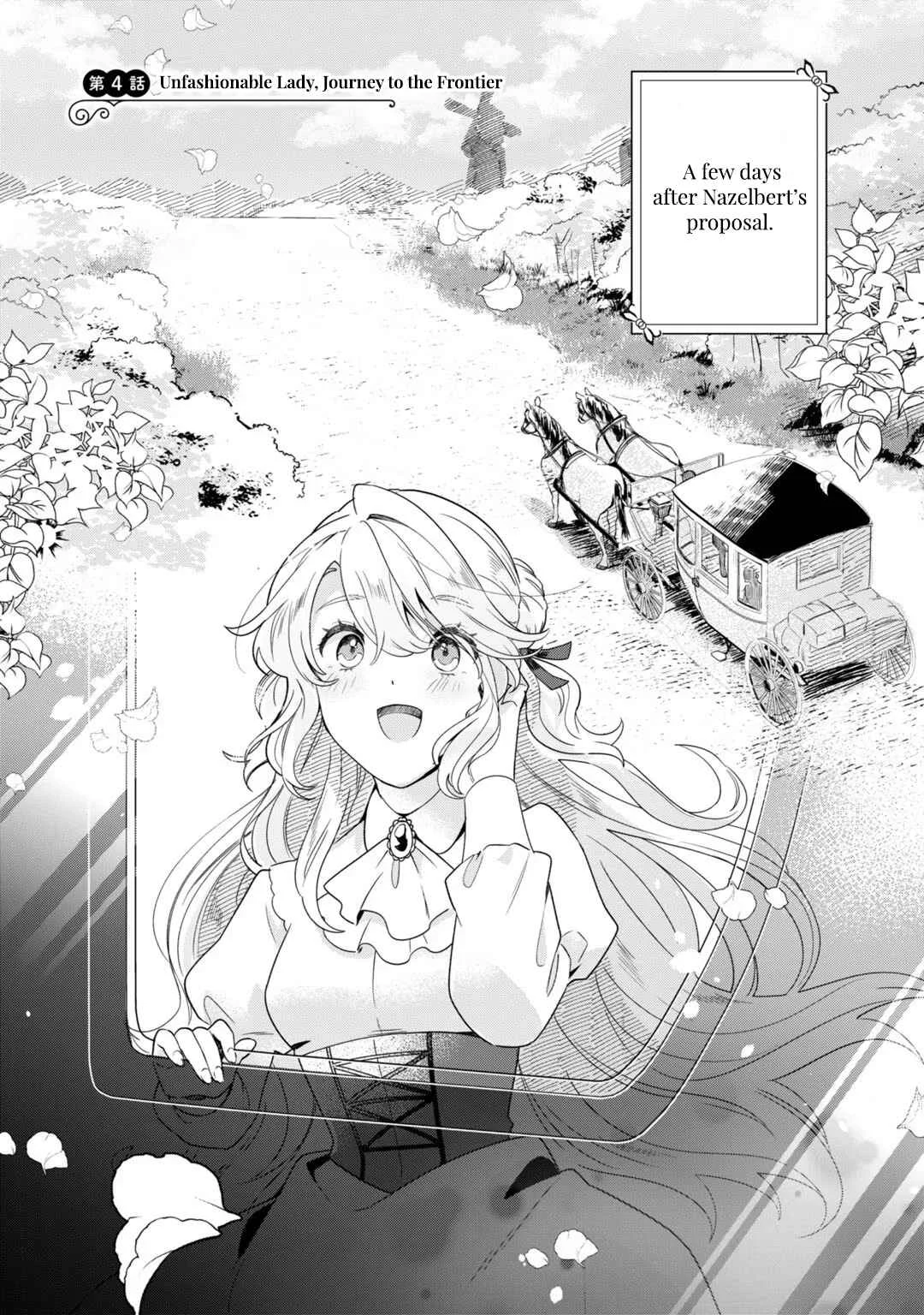 Imokusa Reijou desu ga Akuyaku Reisoku wo Tasuketara Kiniiraremashita Chapter 4: Unfashionable Lady, Journey to the Frontier - Page 2