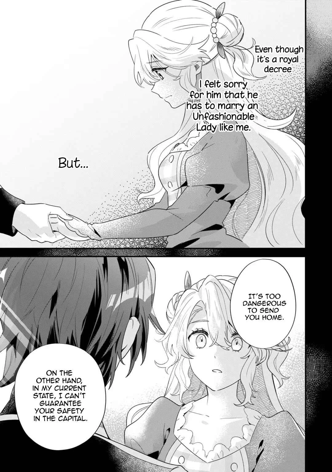 Imokusa Reijou desu ga Akuyaku Reisoku wo Tasuketara Kiniiraremashita Chapter 4: Unfashionable Lady, Journey to the Frontier - Page 4