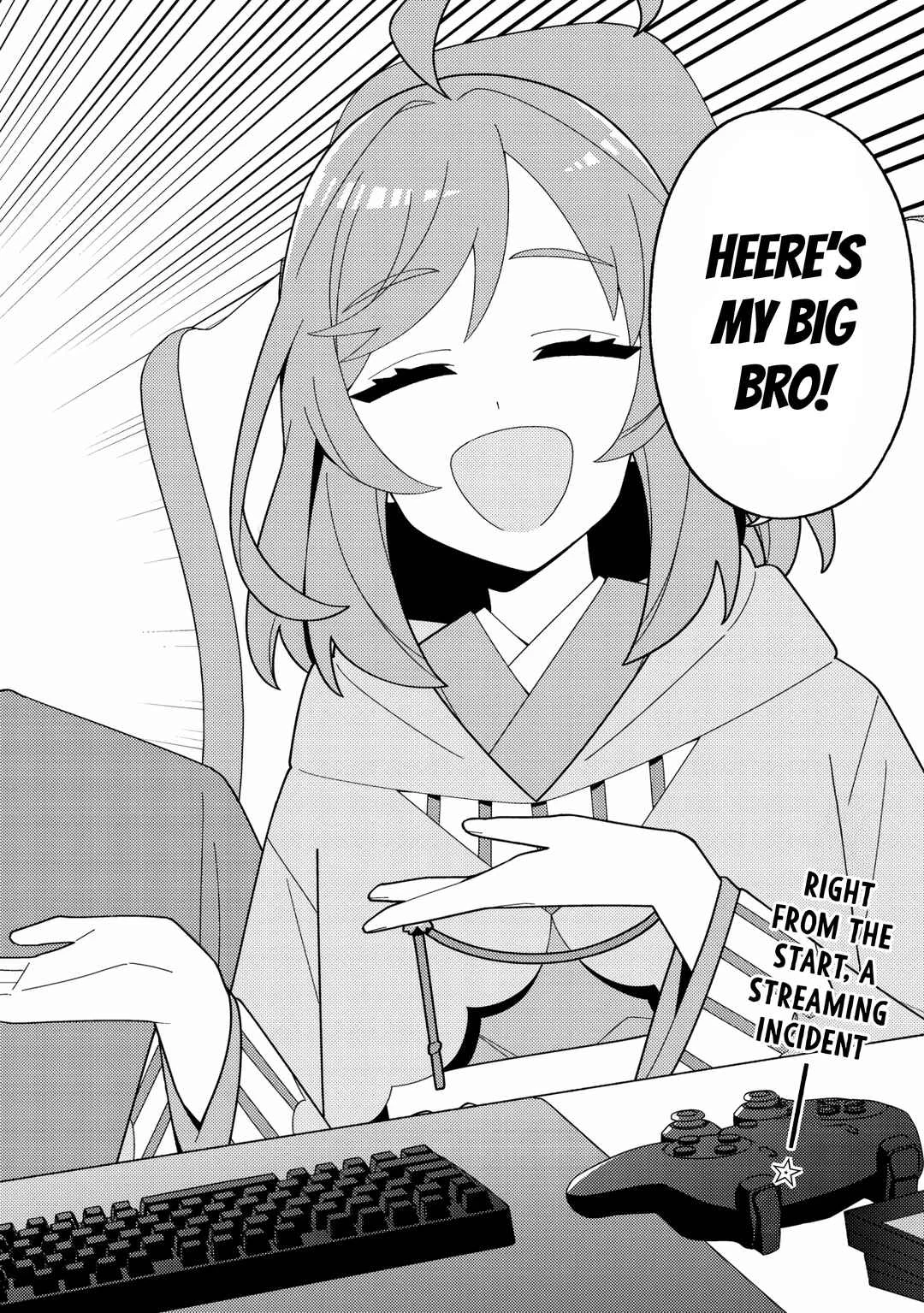 Imouto no Haishin ni Hairikondara VTuber Atsukai Sareta Ken Chapter 1: Big bro joins the battle - Page 3