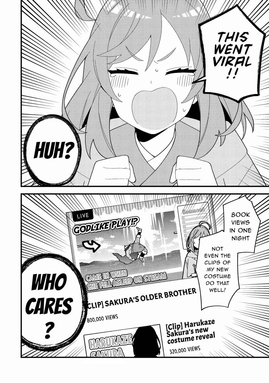 Imouto no Haishin ni Hairikondara VTuber Atsukai Sareta Ken Chapter 1: Big bro joins the battle - Page 13