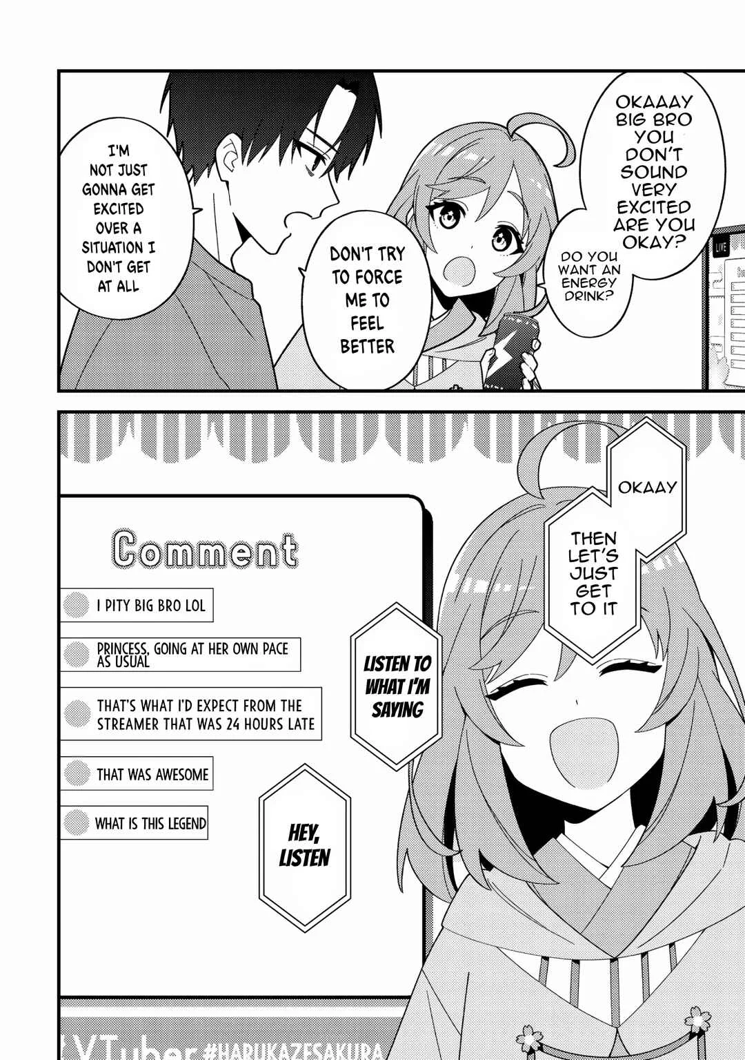Imouto no Haishin ni Hairikondara VTuber Atsukai Sareta Ken Chapter 1: Big bro joins the battle - Page 17