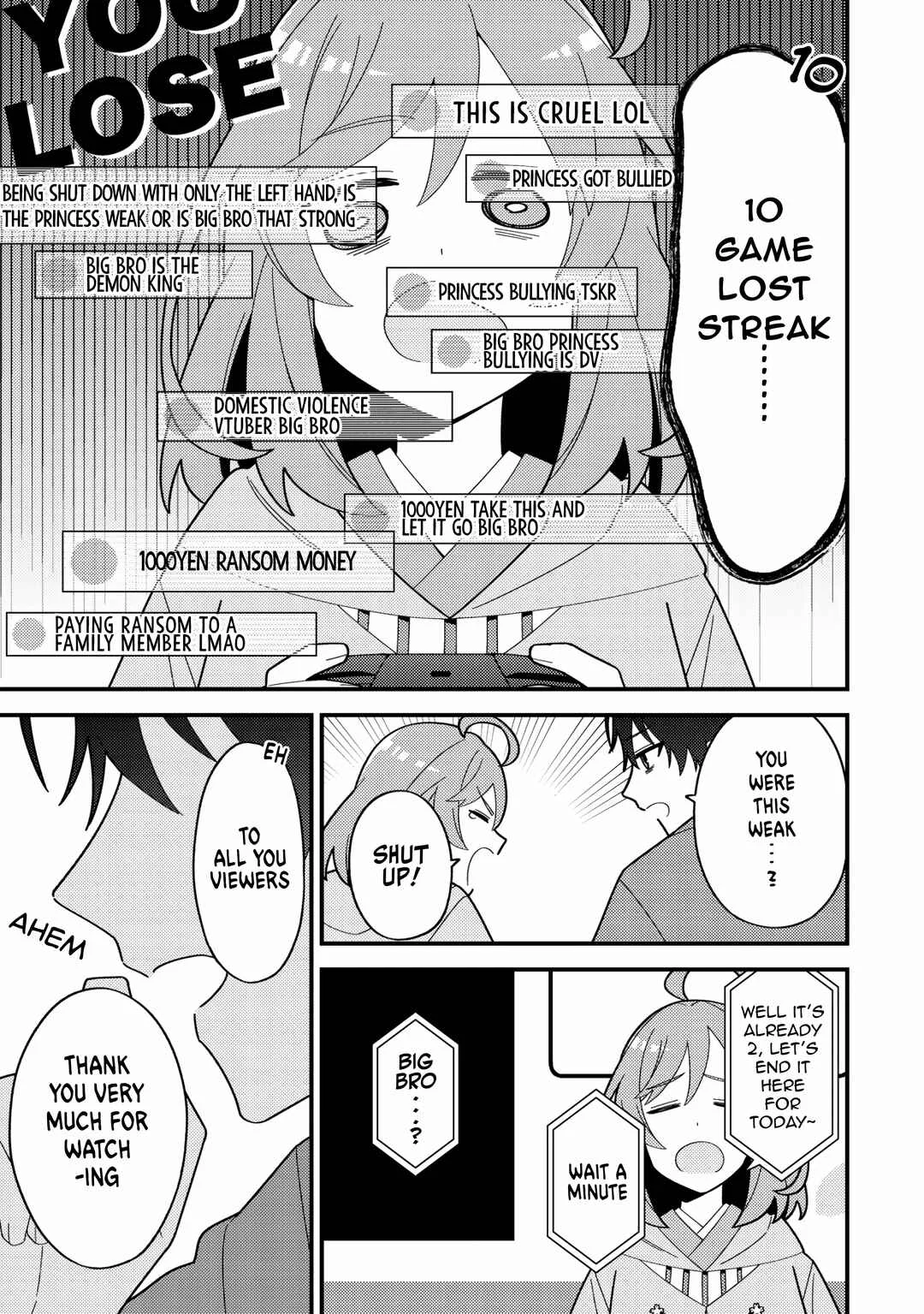 Imouto no Haishin ni Hairikondara VTuber Atsukai Sareta Ken Chapter 1: Big bro joins the battle - Page 26