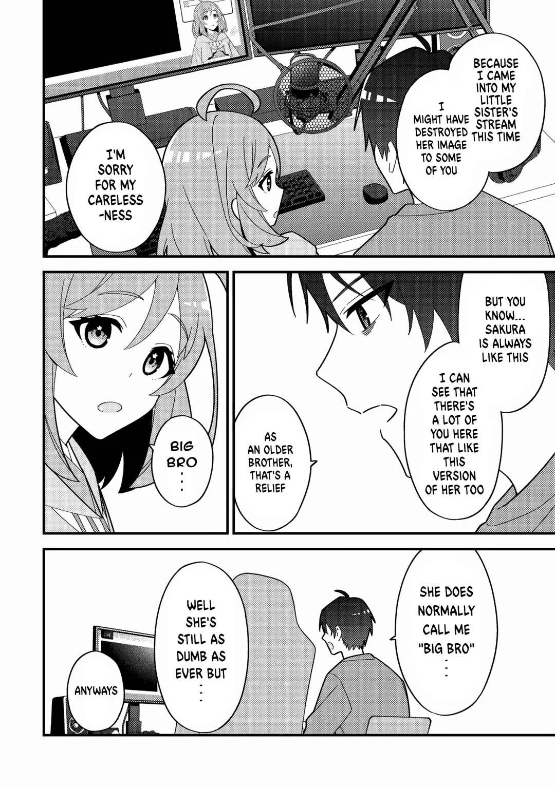 Imouto no Haishin ni Hairikondara VTuber Atsukai Sareta Ken Chapter 1: Big bro joins the battle - Page 27