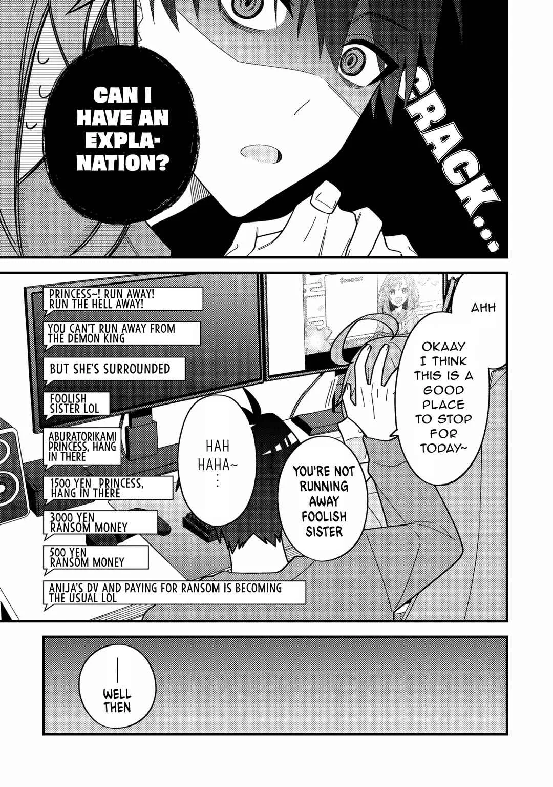 Imouto no Haishin ni Hairikondara VTuber Atsukai Sareta Ken Chapter 2: Don’t turn me into 2D - Page 17