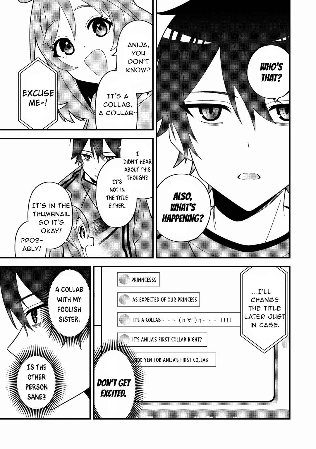 Imouto no Haishin ni Hairikondara VTuber Atsukai Sareta Ken Chapter 3: I didn’t hear about a collab - Page 10