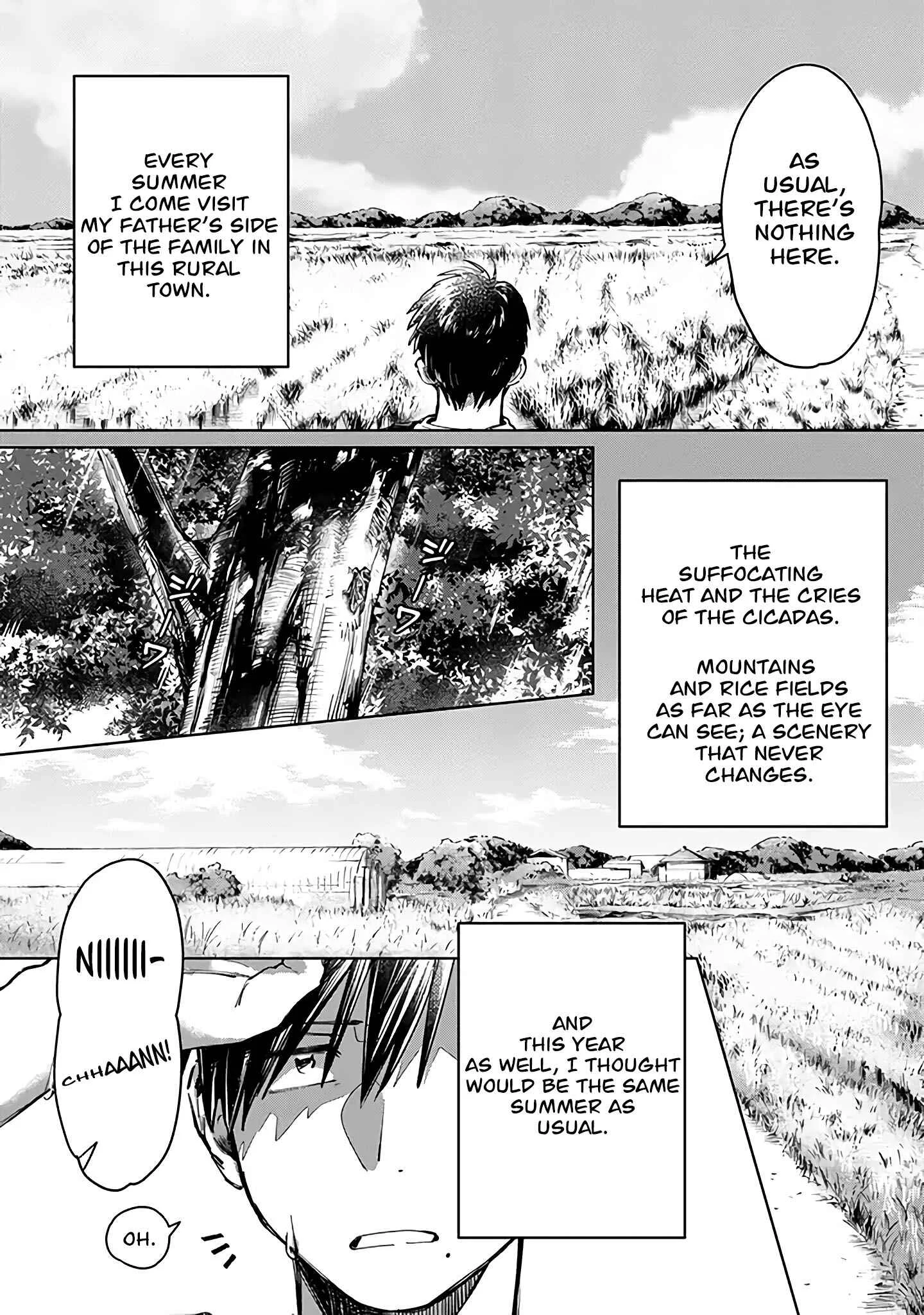 Inaka ni Kaeru to Yakeni Natsuita Kasshoku Ponytail Shota ga Iru Chapter 1 - Page 4