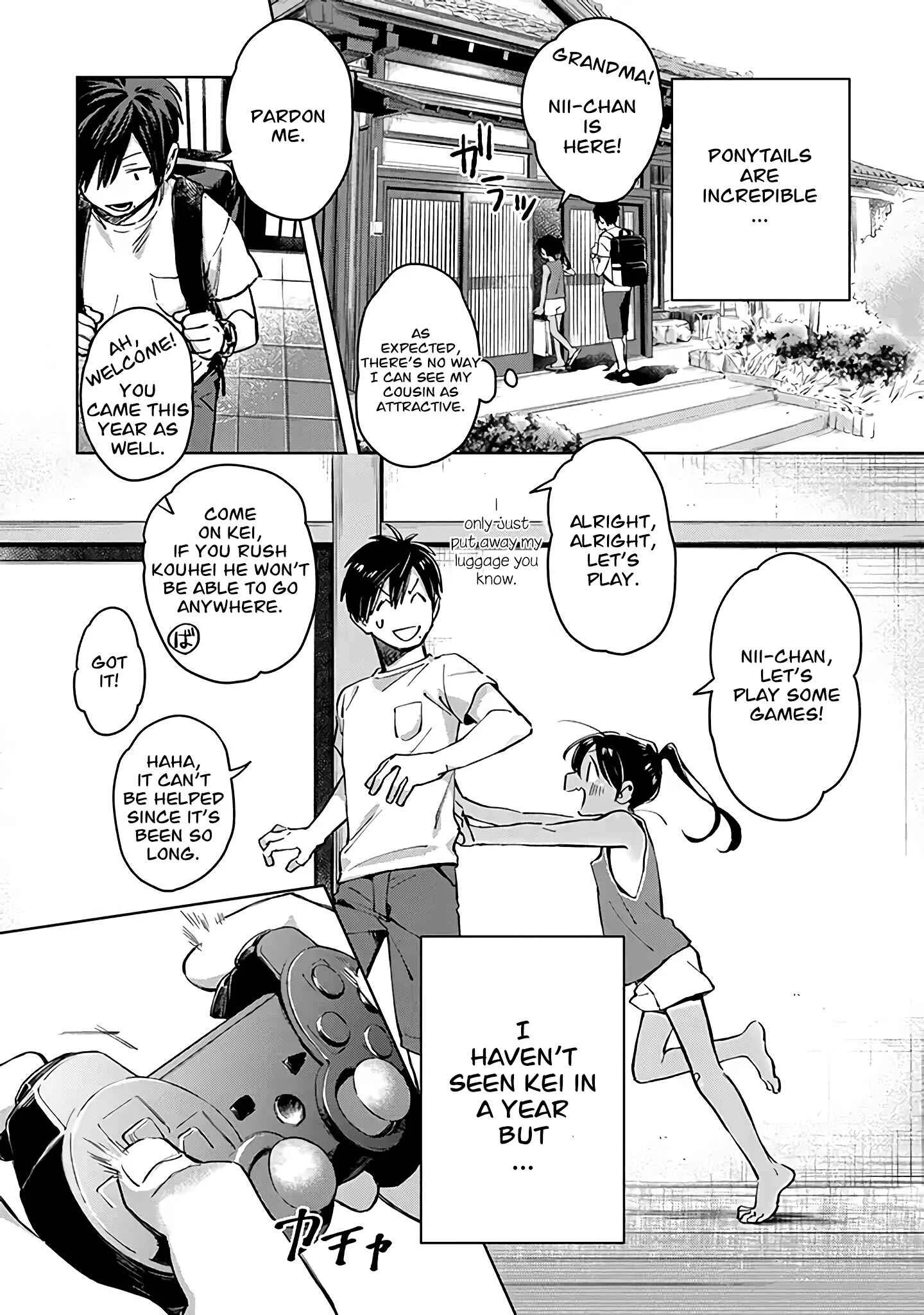 Inaka ni Kaeru to Yakeni Natsuita Kasshoku Ponytail Shota ga Iru Chapter 1 - Page 7