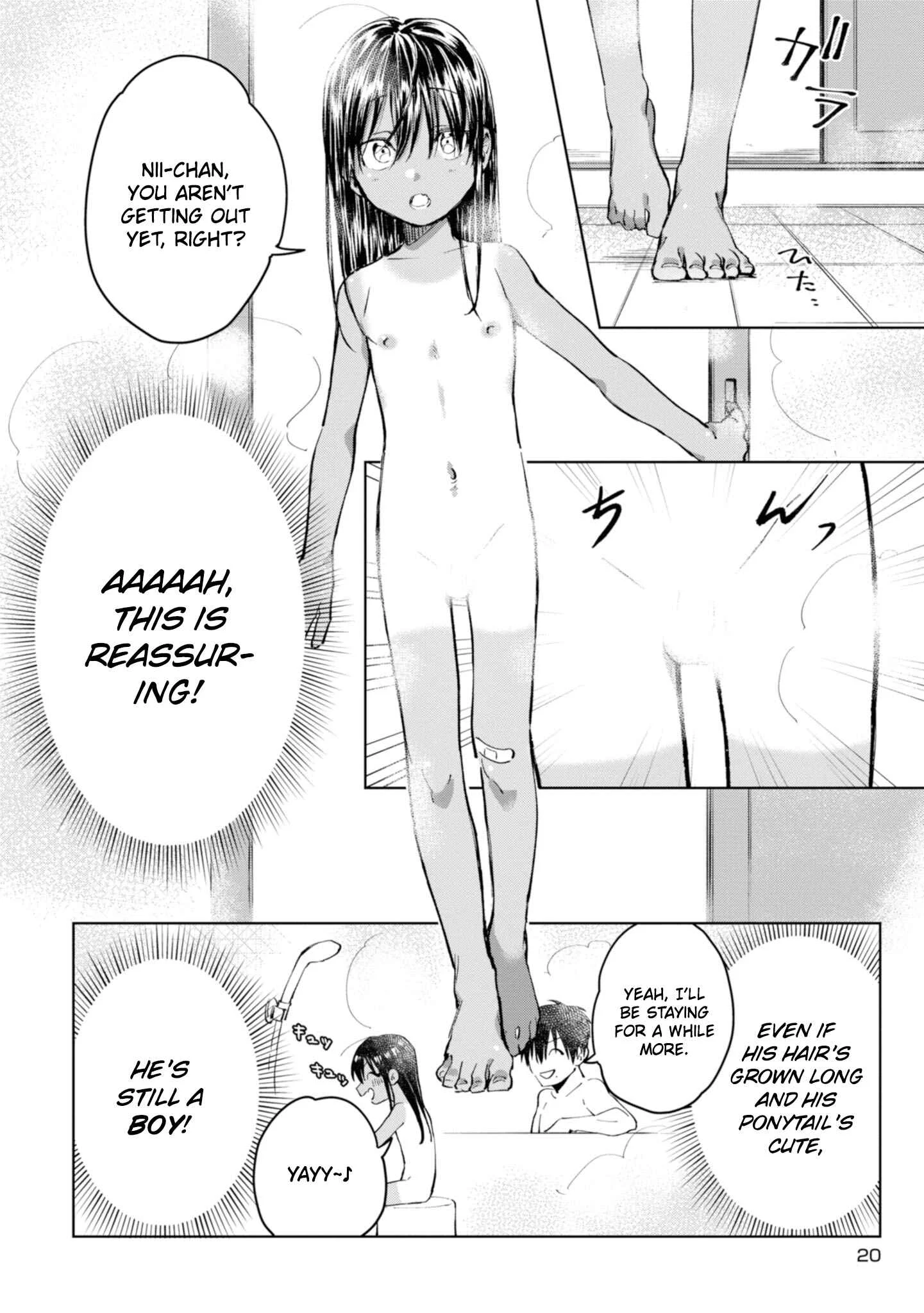 Inaka ni Kaeru to Yakeni Natsuita Kasshoku Ponytail Shota ga Iru Chapter 2 - Page 2