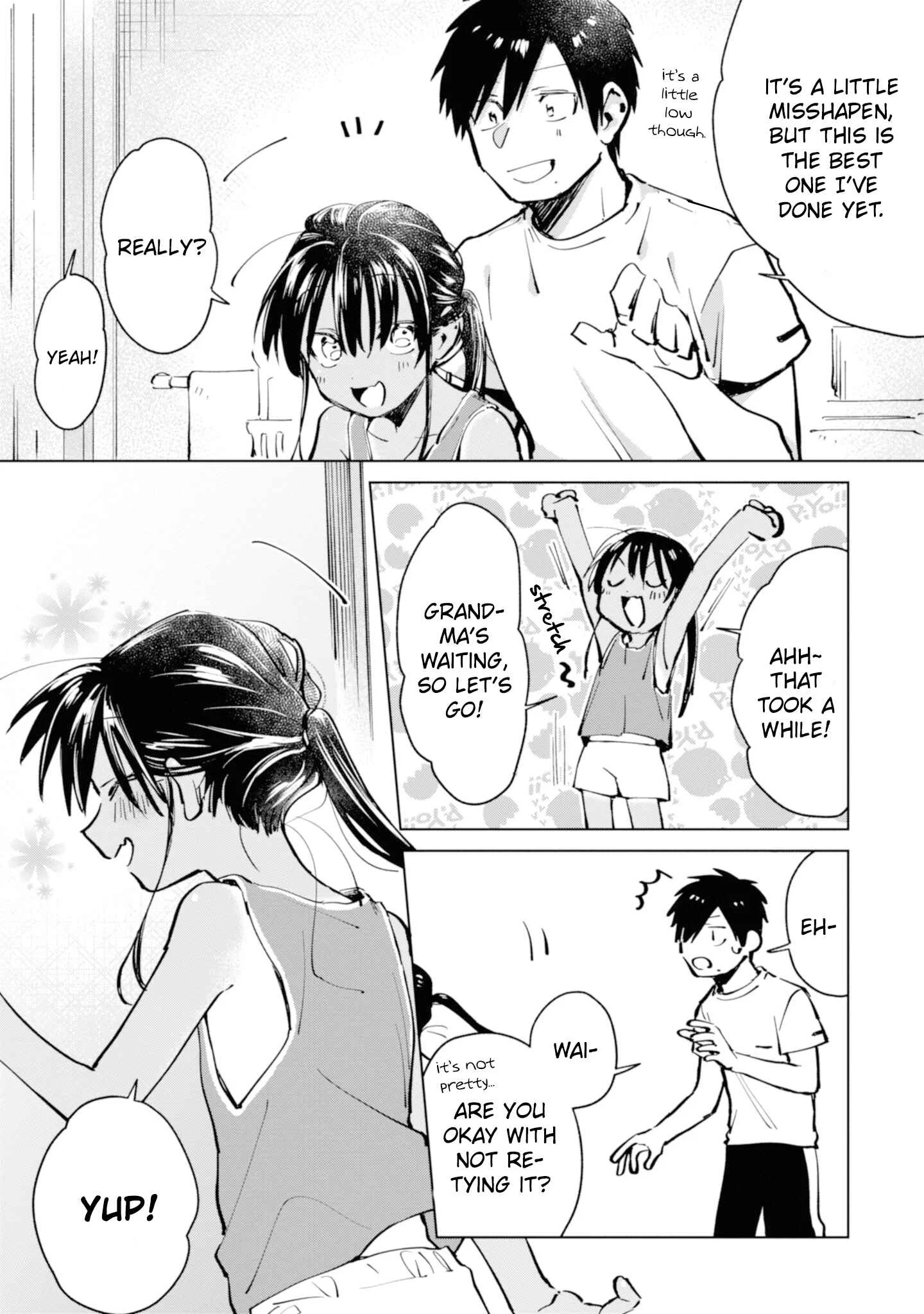 Inaka ni Kaeru to Yakeni Natsuita Kasshoku Ponytail Shota ga Iru Chapter 3 - Page 12